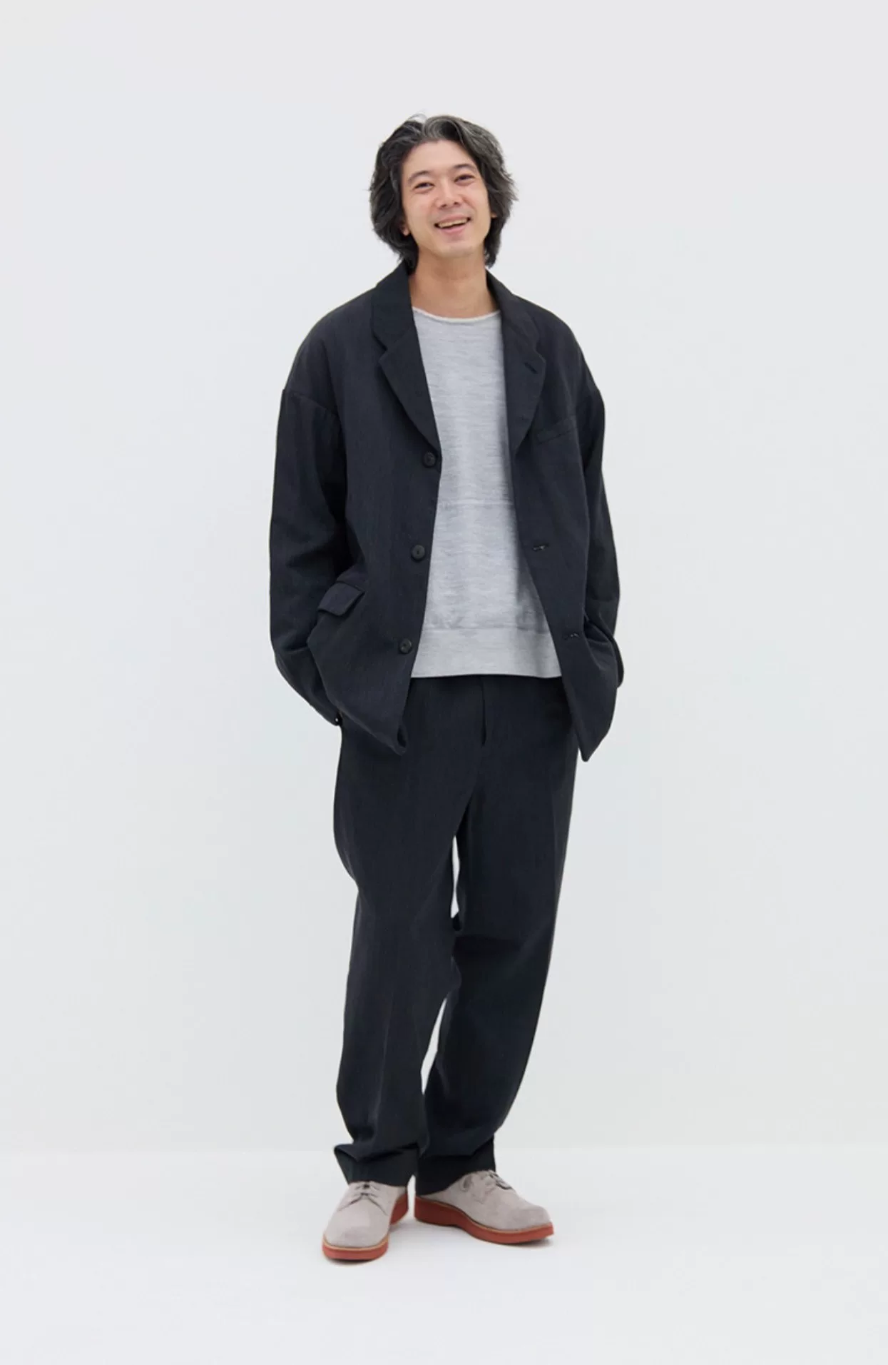 VISVIM 25AW WIDE SLACKS PINSTRIPE — label