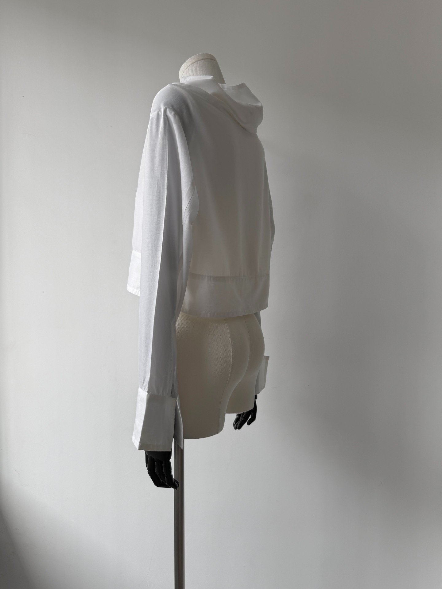 Yohji Yamamoto Femme 09AW Asymmetric Short Jacket — back