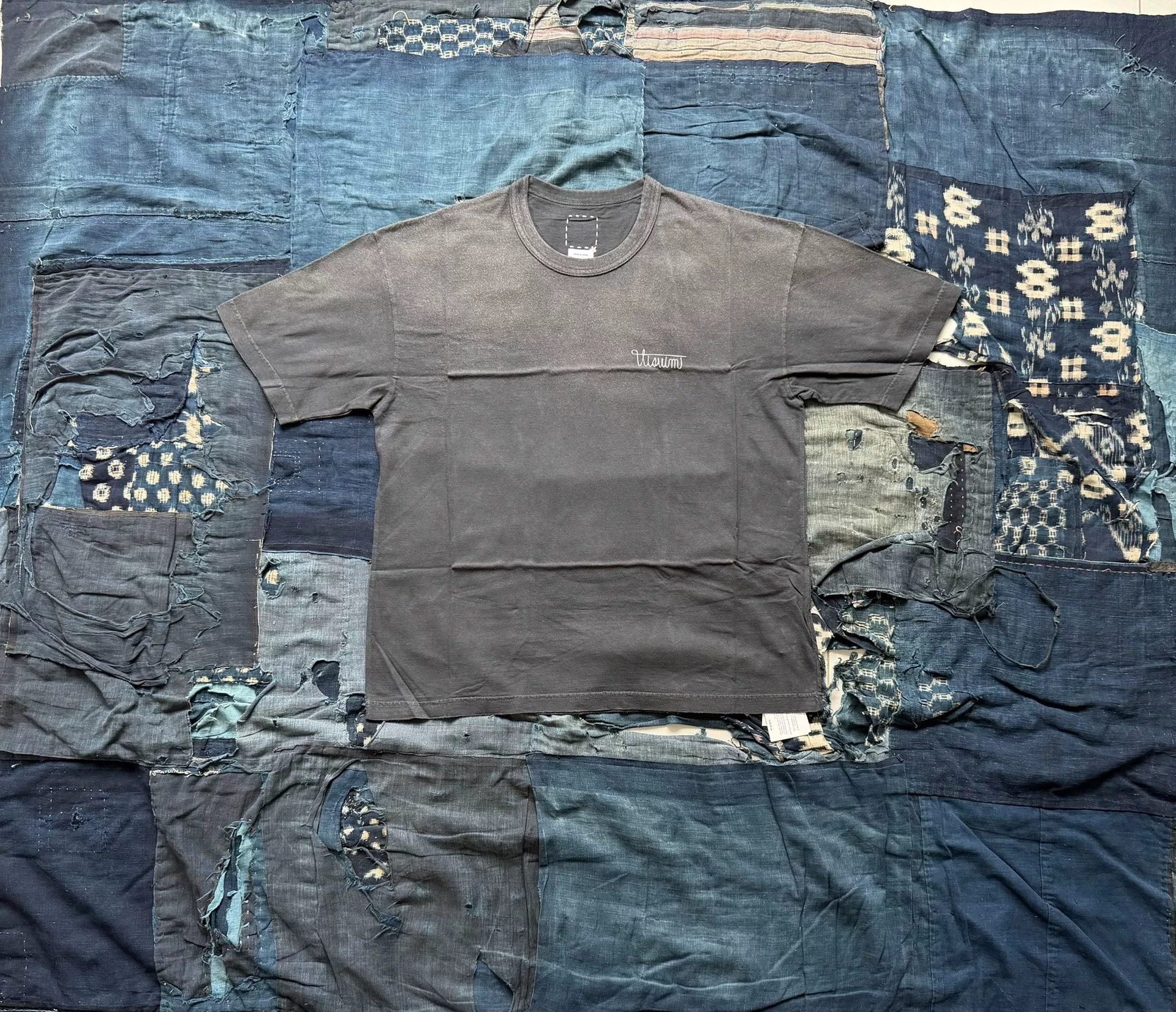 Visvim 26AW Jumbo Distressed Tee — front