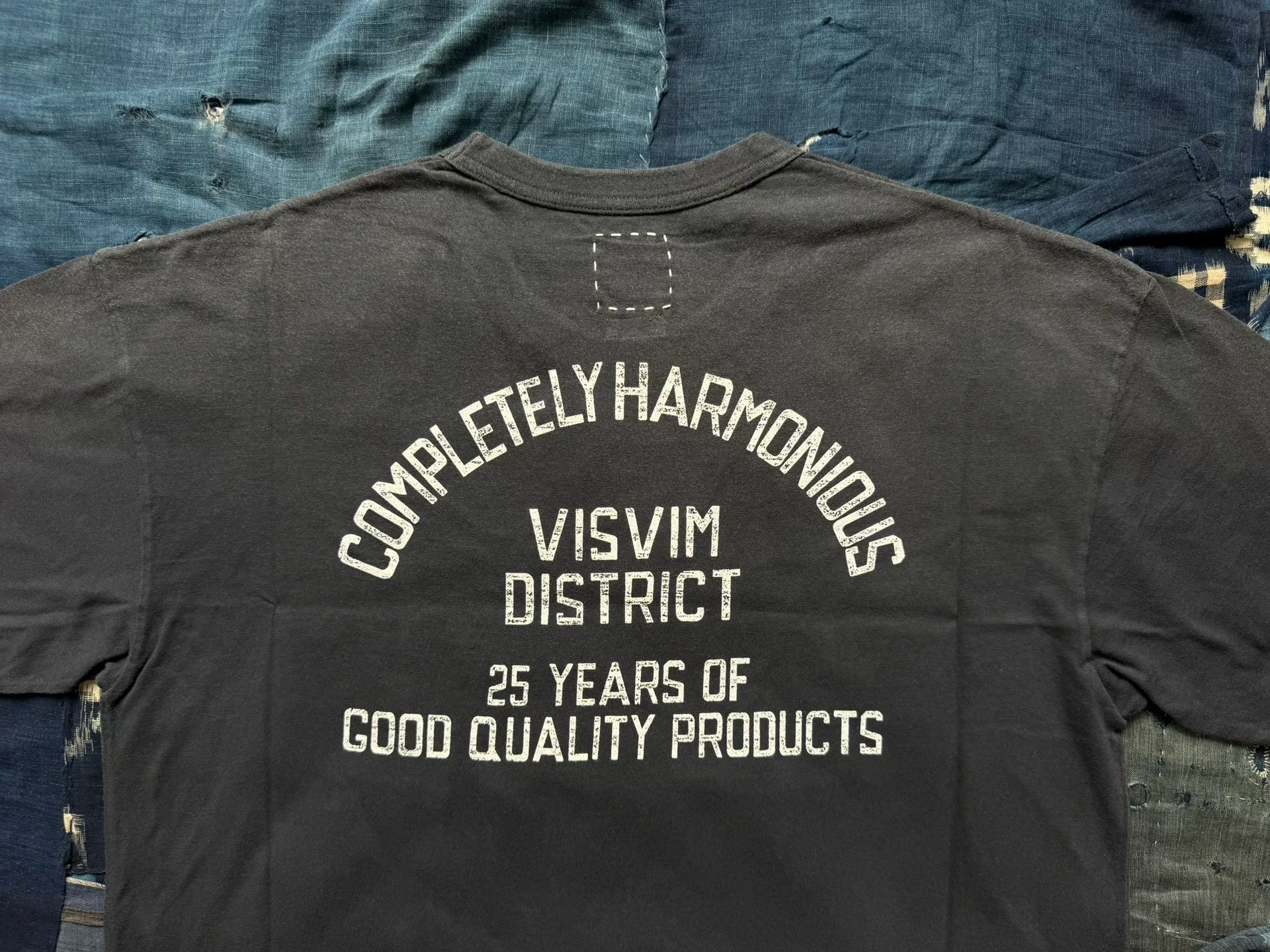 Visvim 26AW Jumbo Distressed Tee — detail