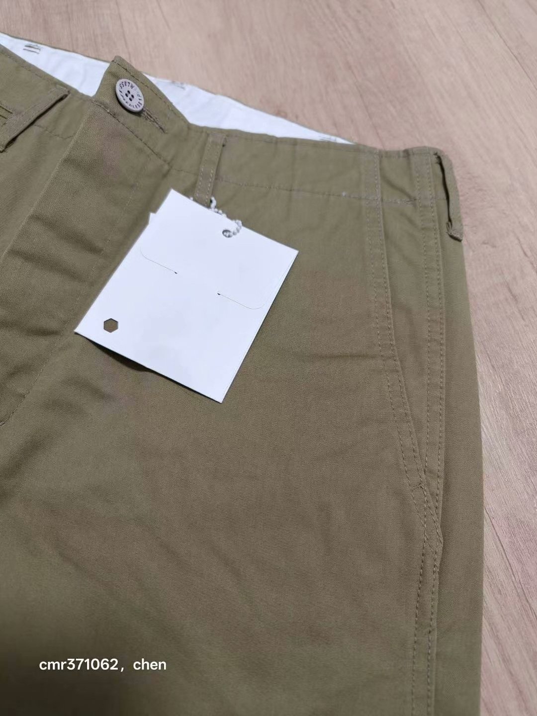 visvim 18SS Chino Shorts — detail