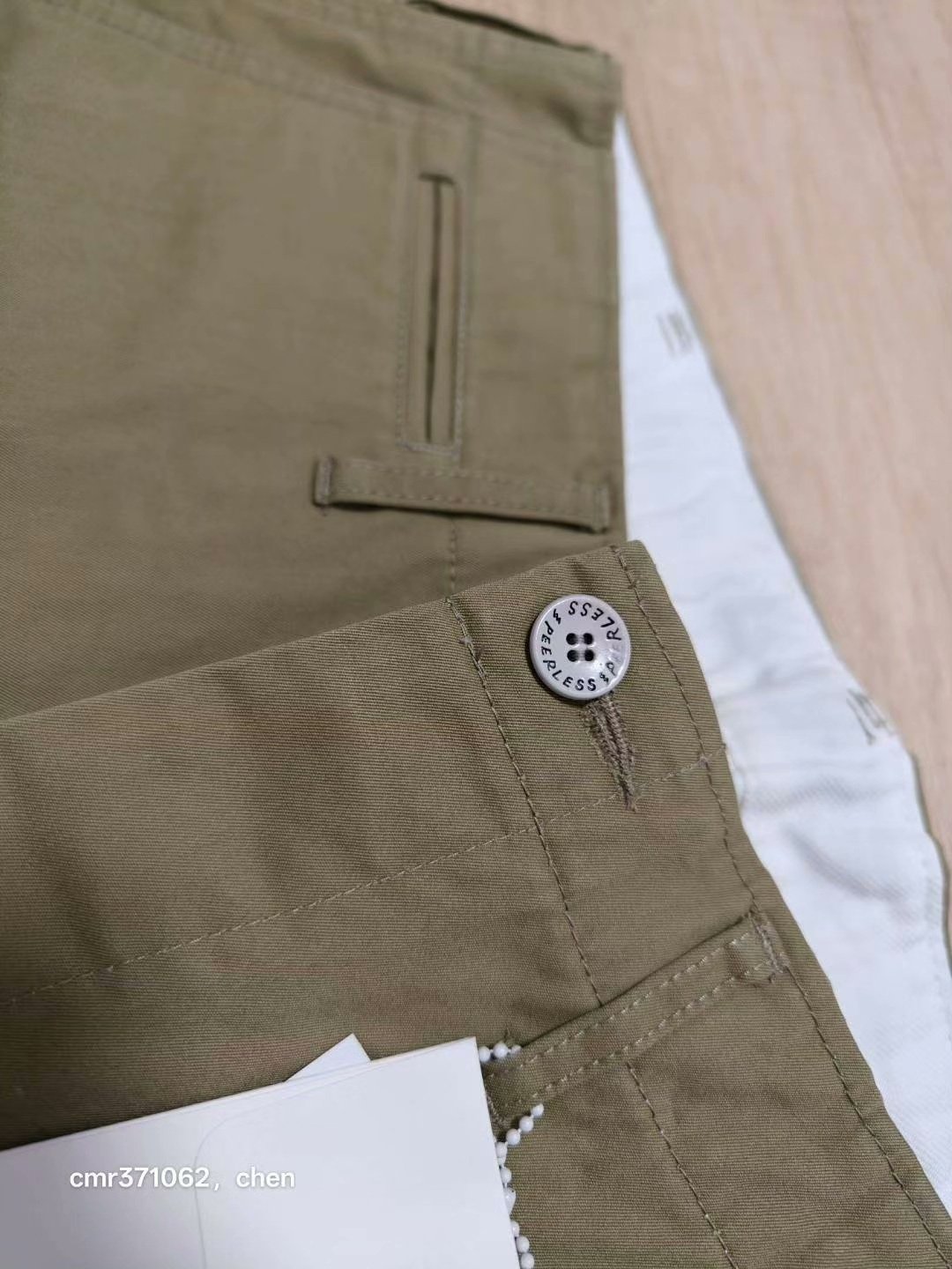 visvim 18SS Chino Shorts — back