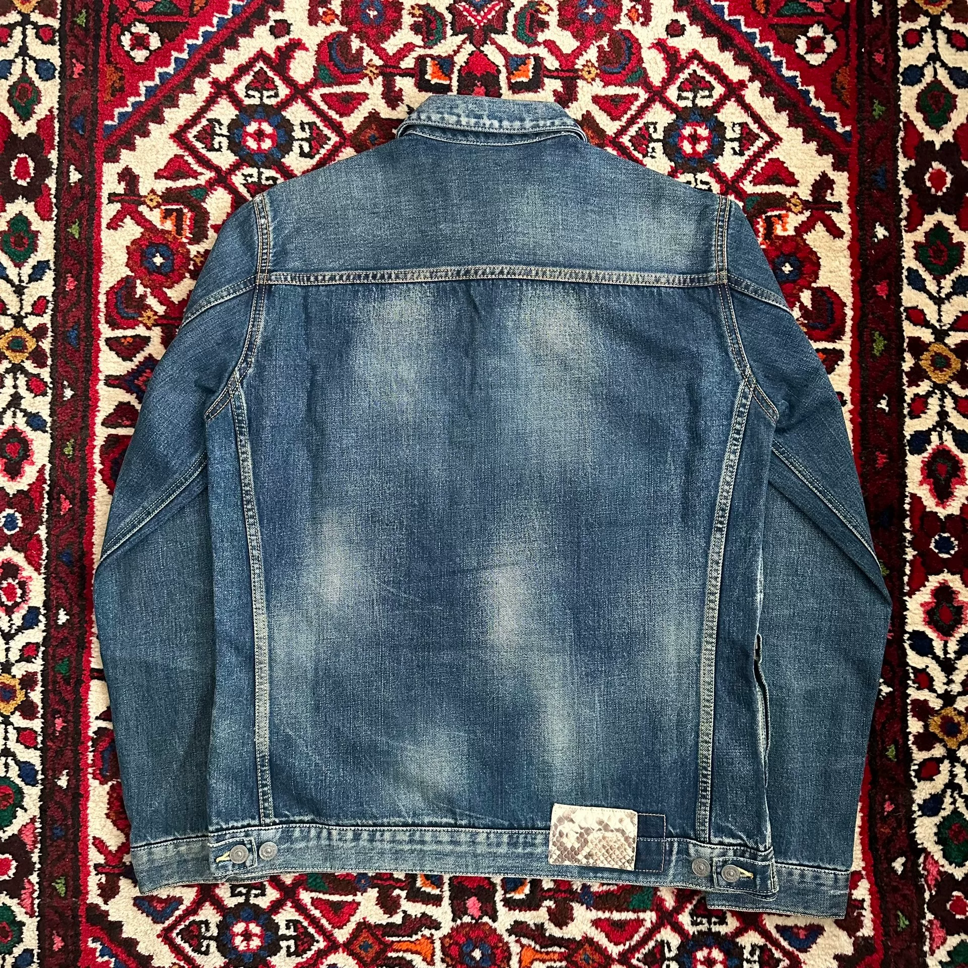 visvim 101 11AW Denim Jacket — back