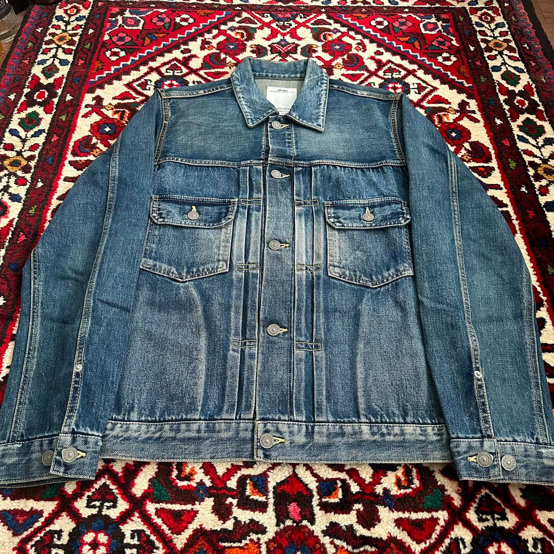 visvim 101 11AW Denim Jacket — front