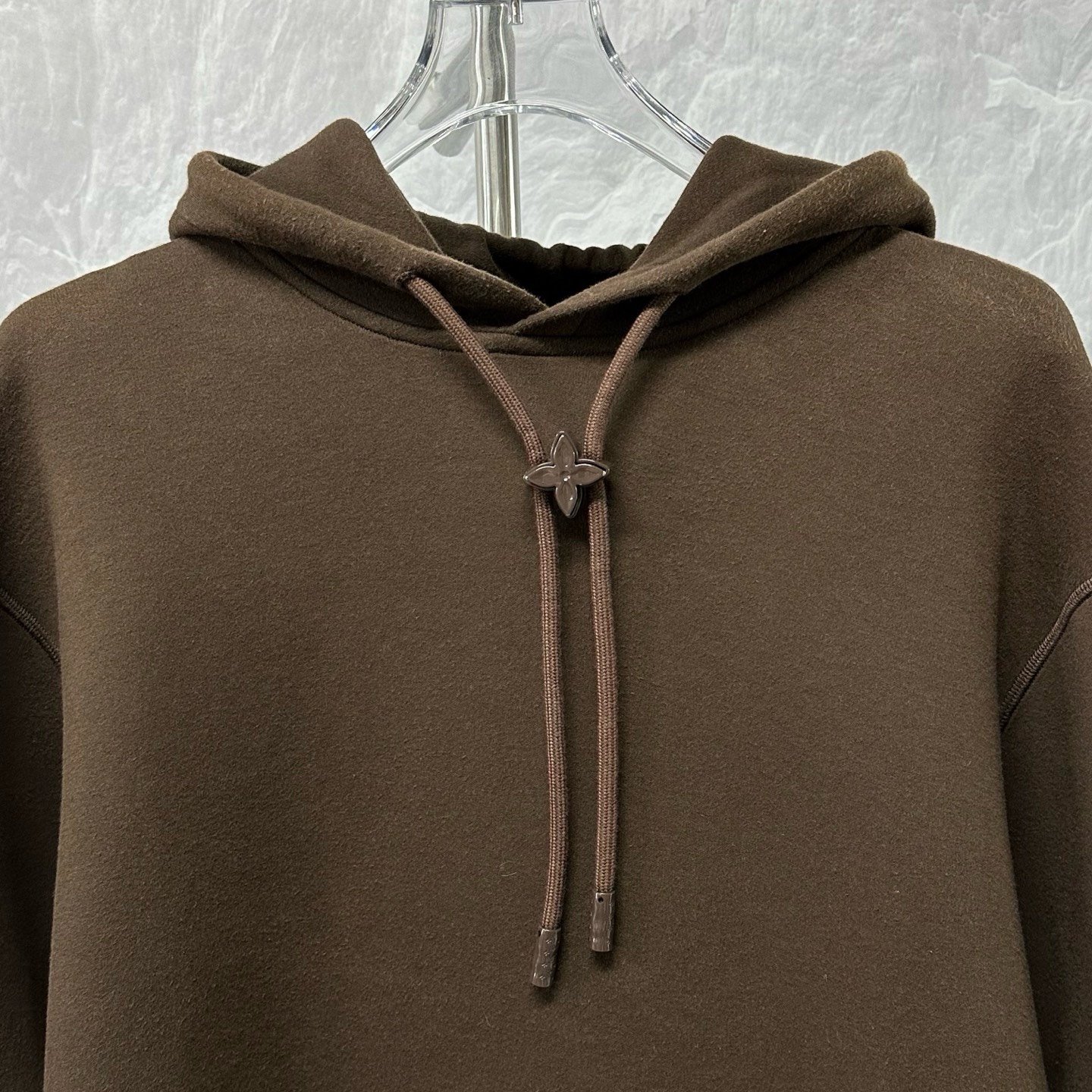Louis Vuitton Flower Buckle Hoodie — front