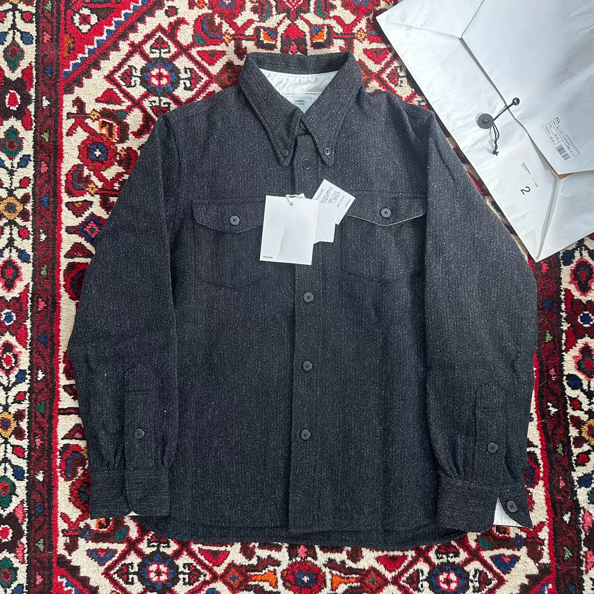 Visvim 17aw Wally Shirt Size 2
