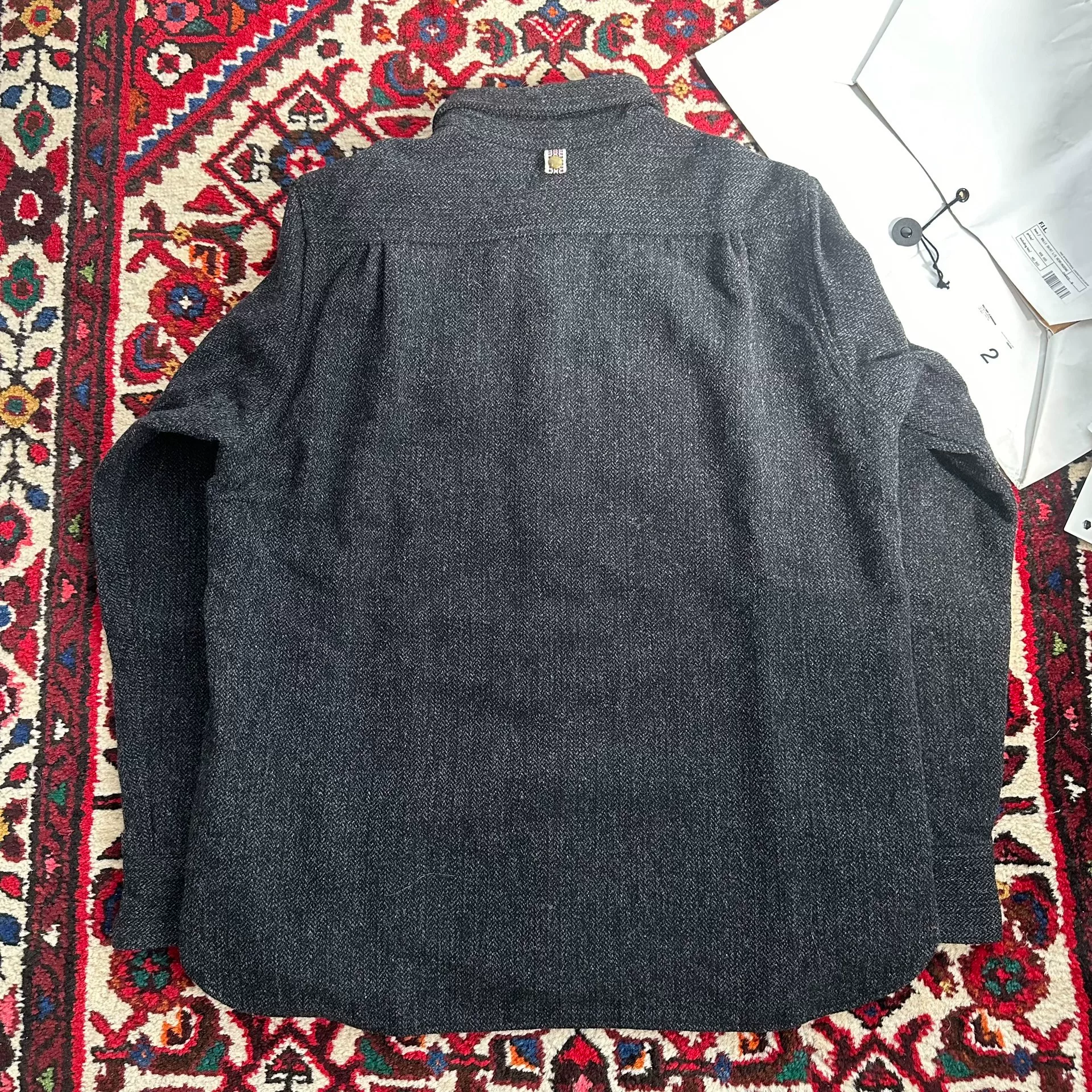 Visvim 17aw Wally Shirt Size 2 — front