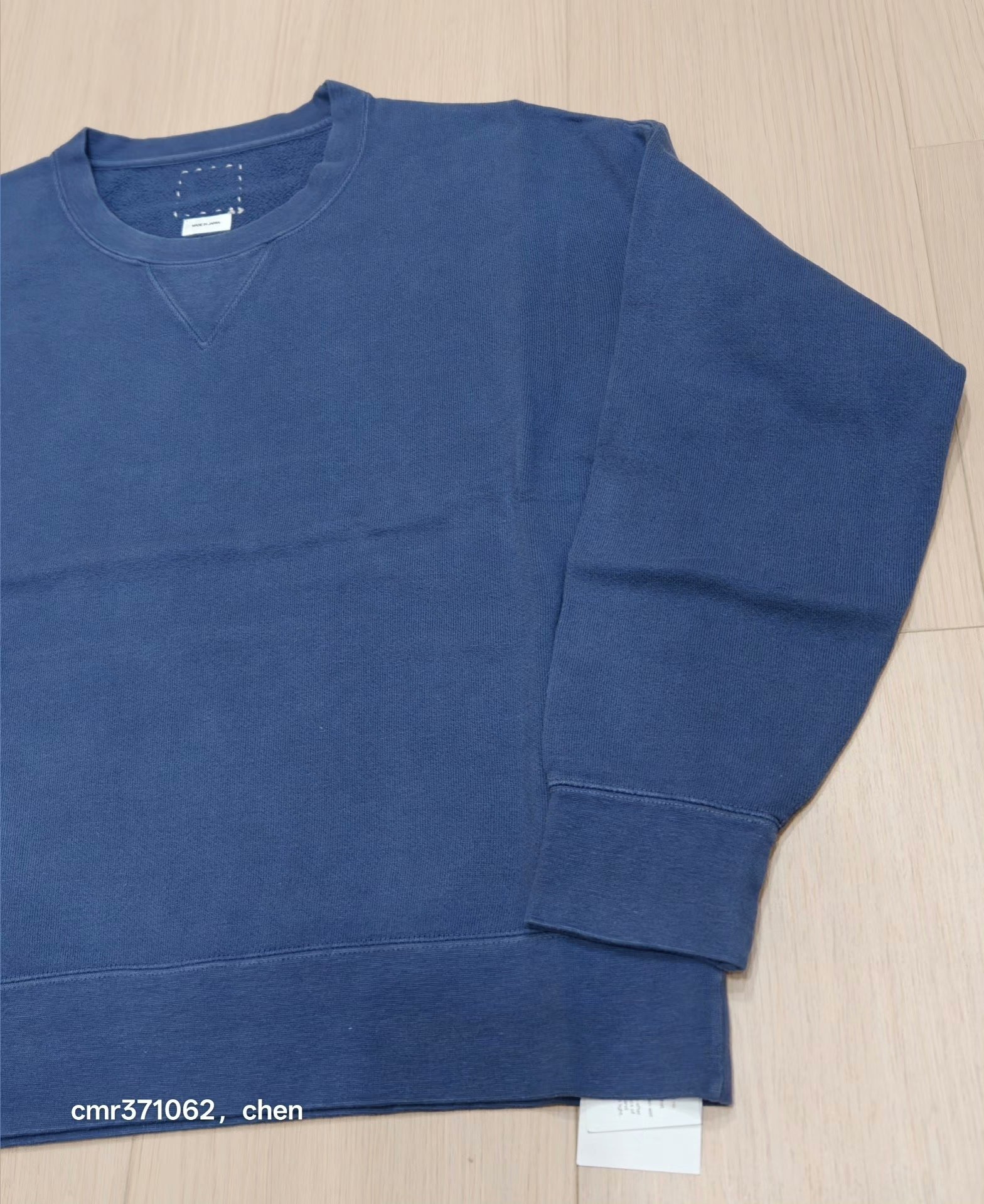 VISVIM 24SS JUMBO SB SWEAT L/S DMGD — detail
