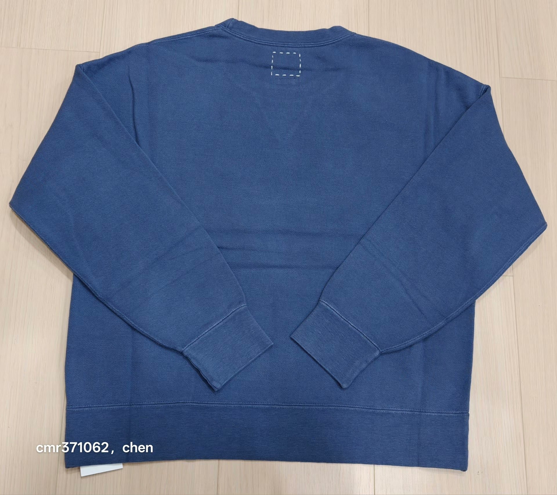 VISVIM 24SS JUMBO SB SWEAT L/S DMGD — back