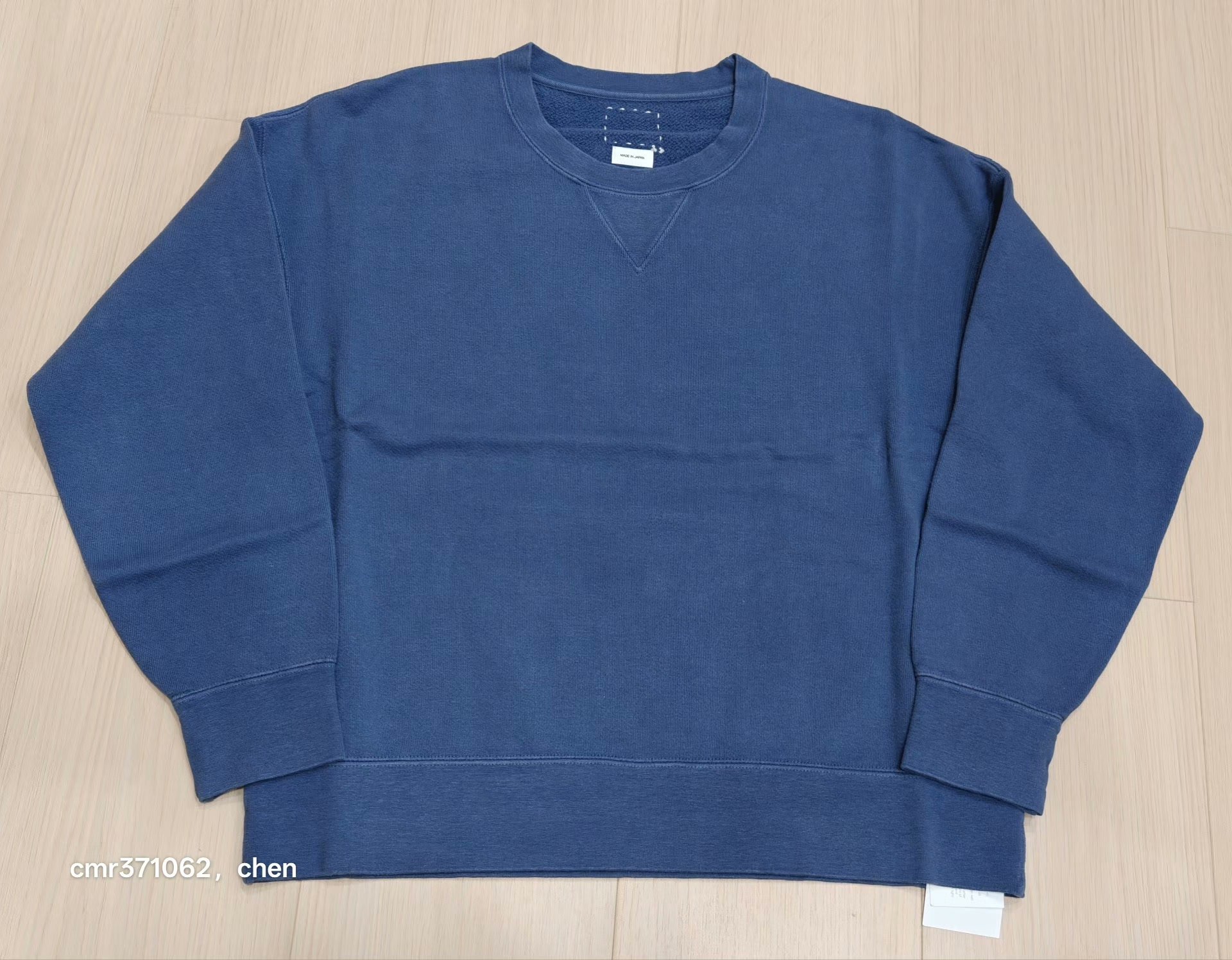 VISVIM 24SS JUMBO SB SWEAT L/S DMGD