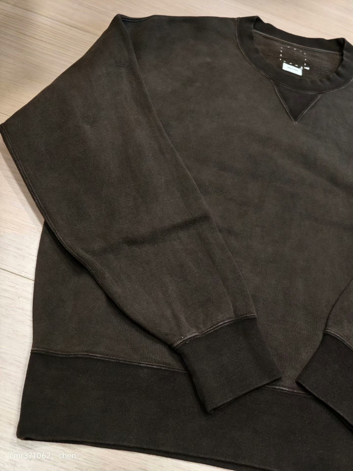 visvim 23AW Amplus SB Crew L/S (N.D.) — back