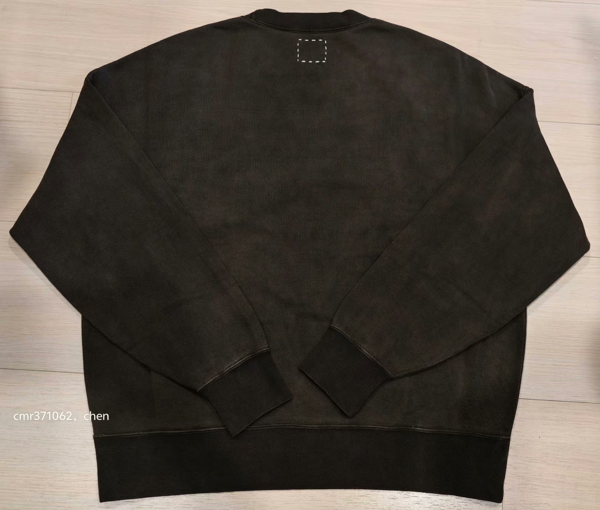 visvim 23AW Amplus SB Crew L/S (N.D.) — label