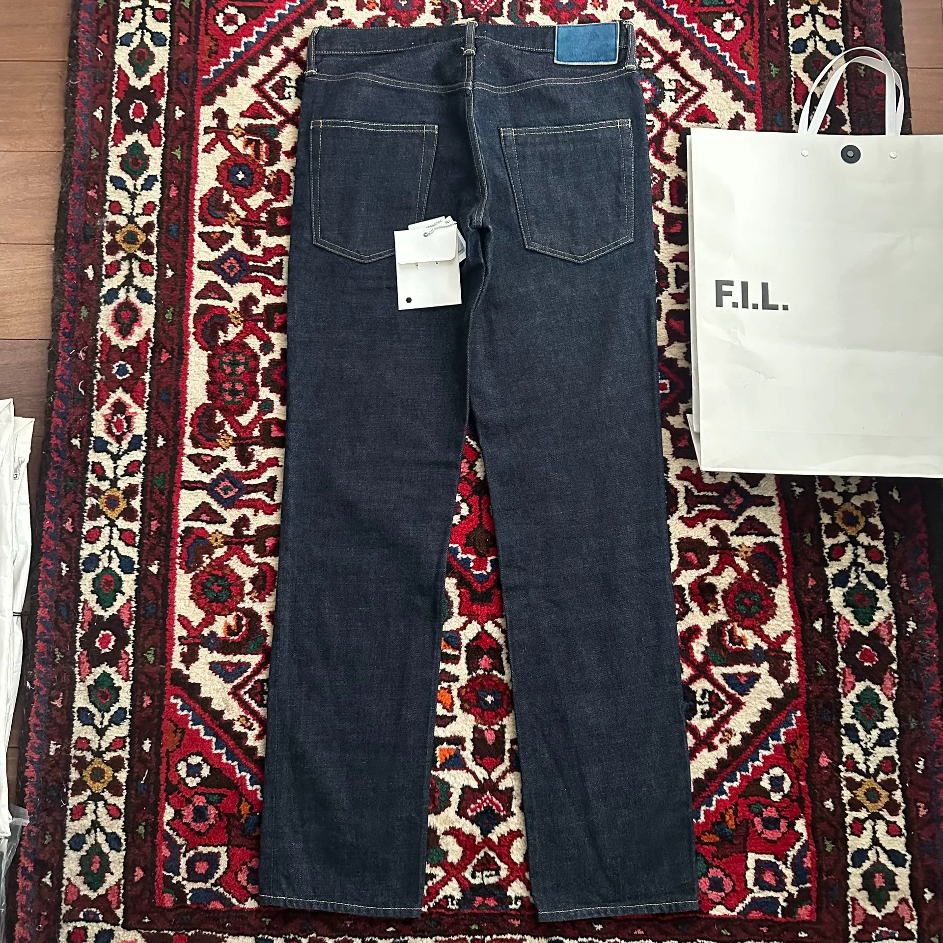 visvim 12aw 03r Raw Denim Jeans — detail