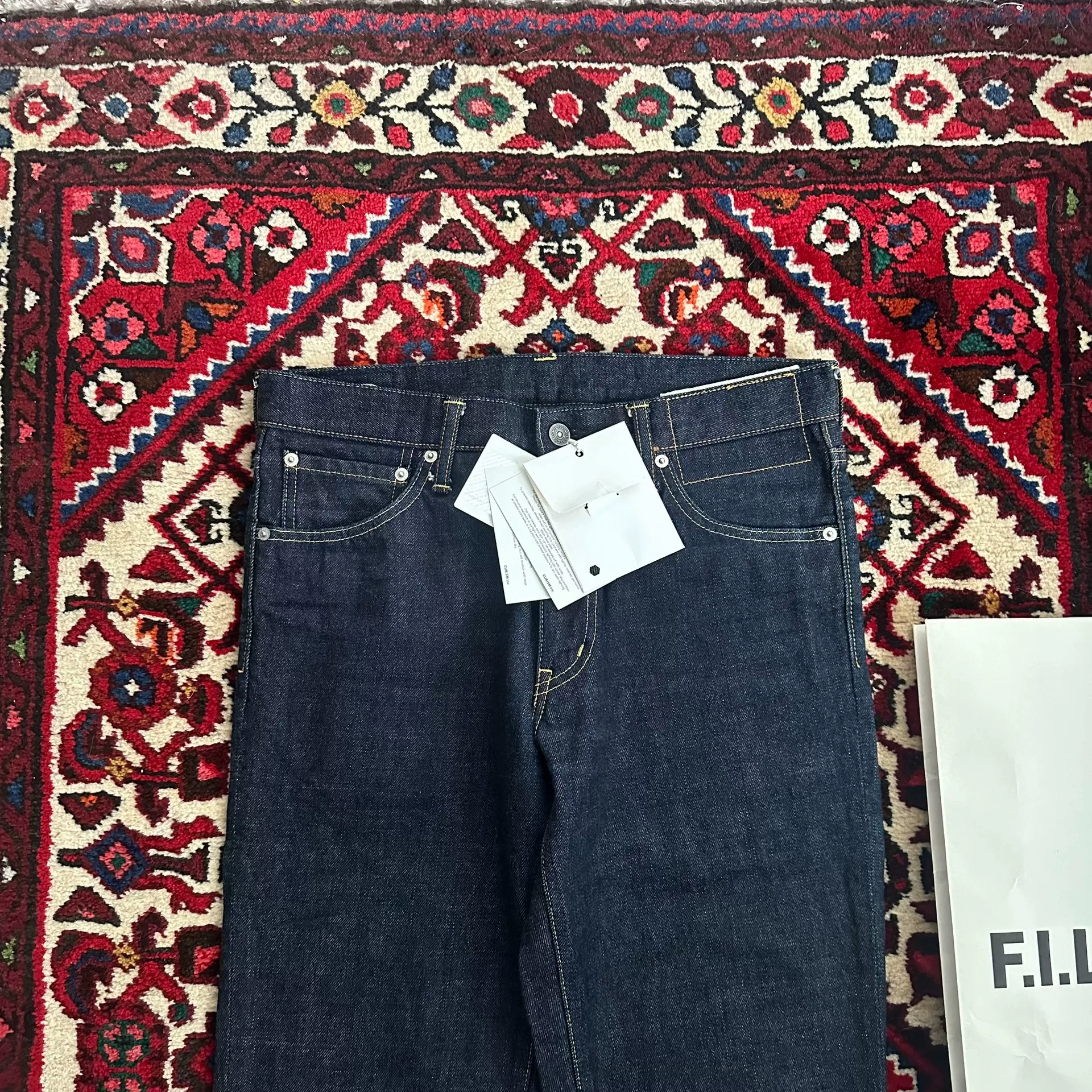 visvim 12aw 03r Raw Denim Jeans — back