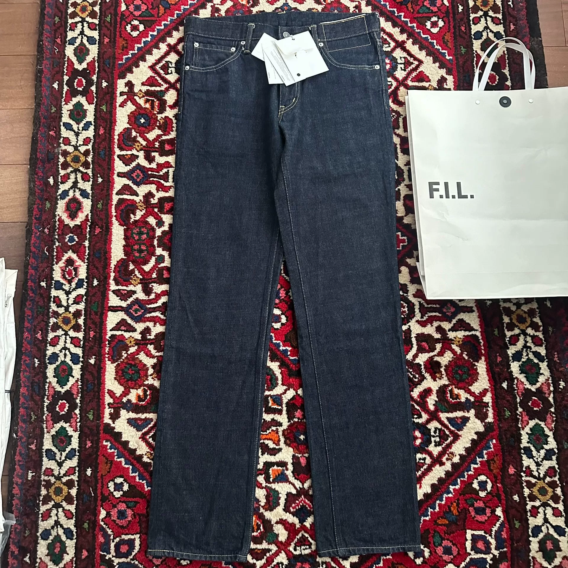 visvim 12aw 03r Raw Denim Jeans — front
