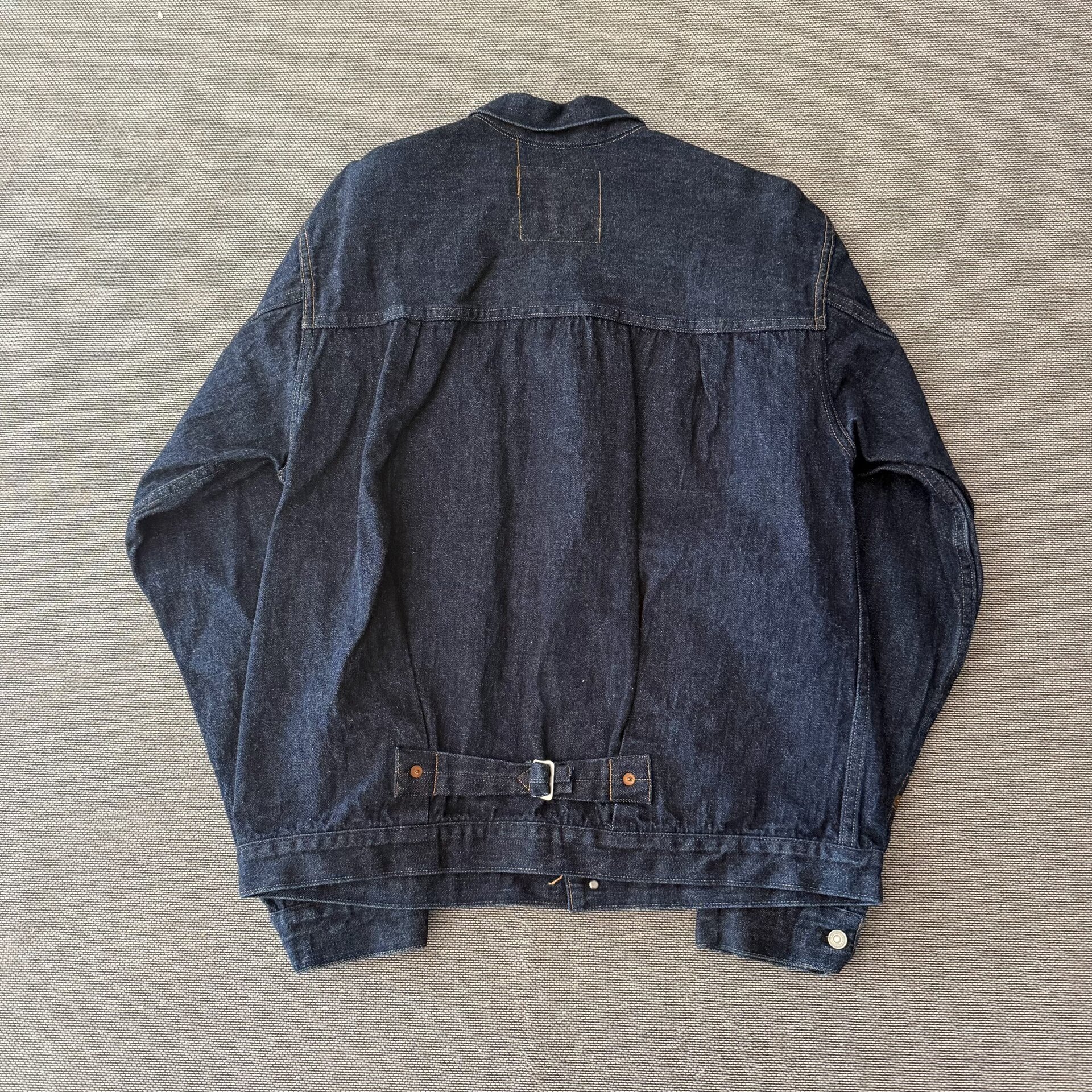 Warehouse 2001xx Natural Dye Denim Jacket — front