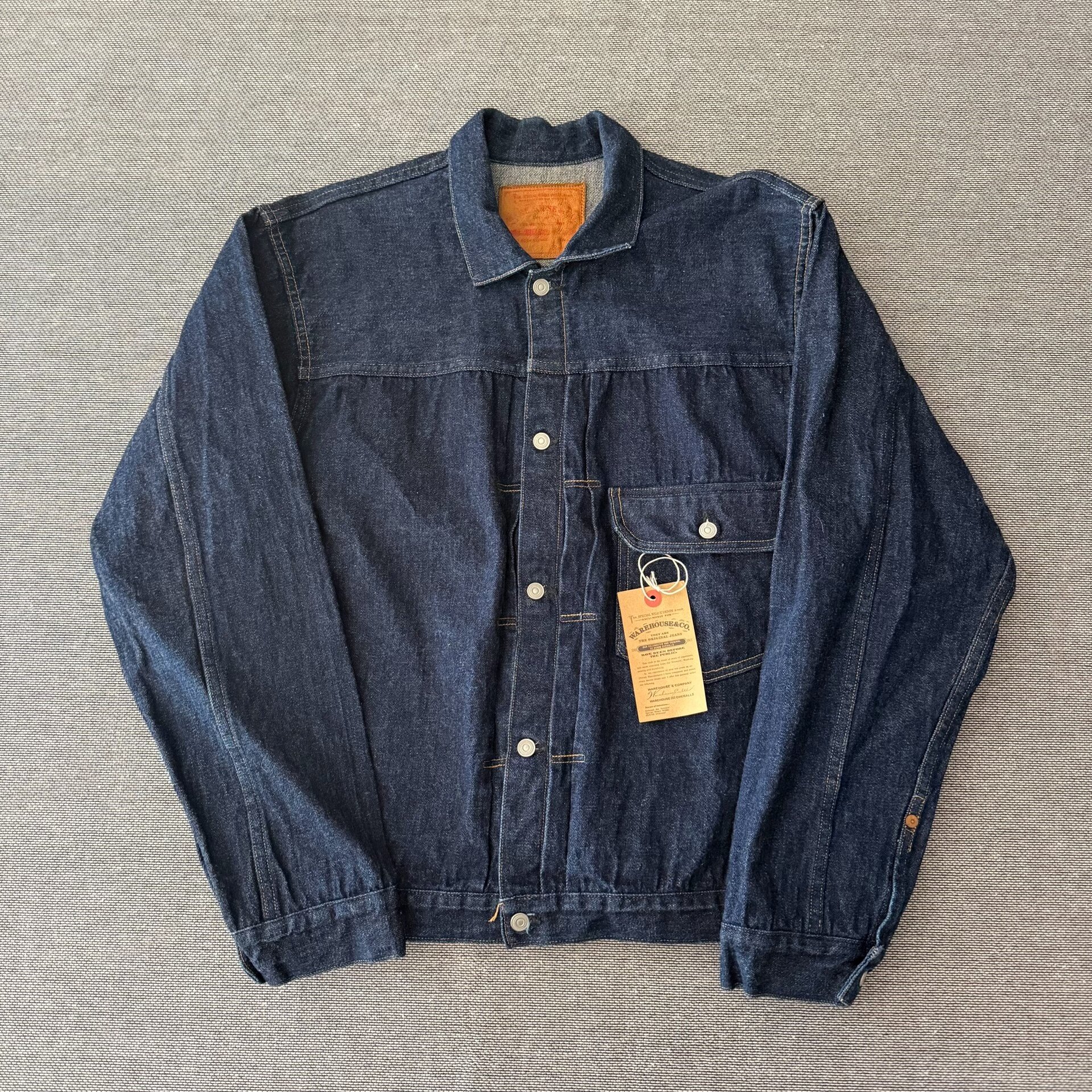 Warehouse 2001xx Natural Dye Denim Jacket