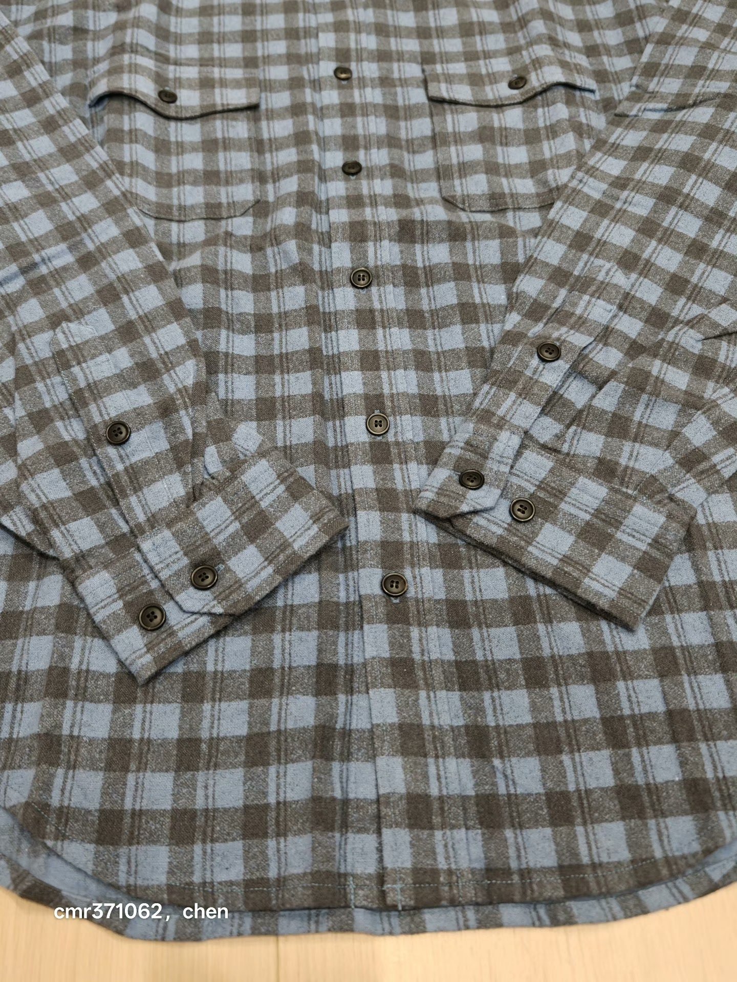 visvim 22AW Pioneer Khadi Check — back
