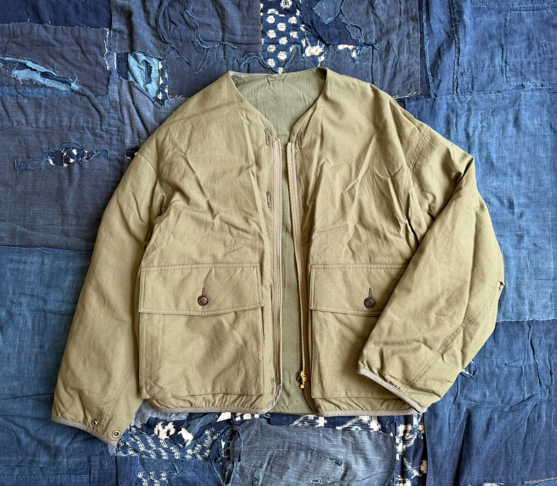 VISVIM 25AW IRIS DOWN JKT Reversible — detail