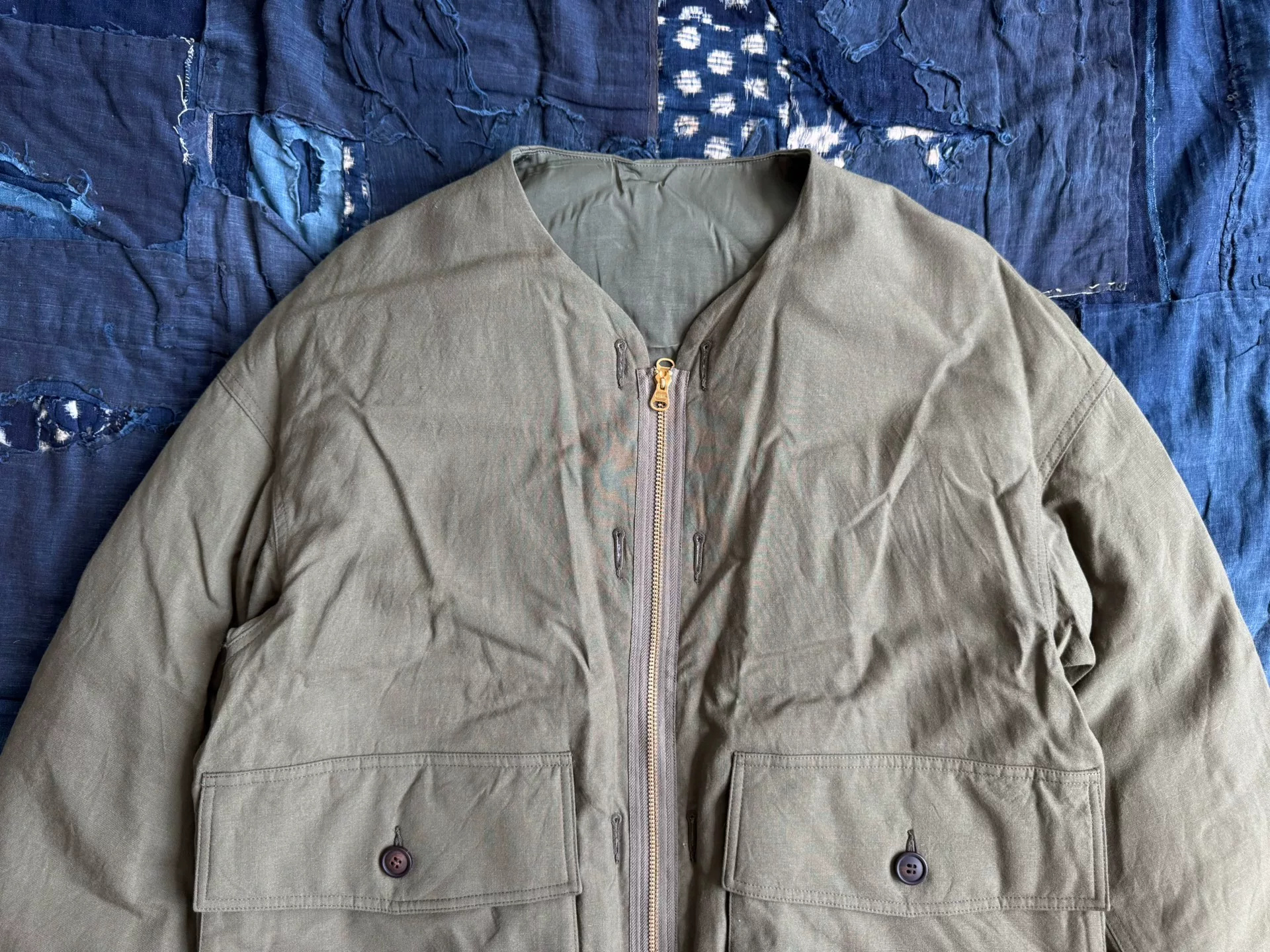 VISVIM 25AW IRIS DOWN JKT Reversible — label