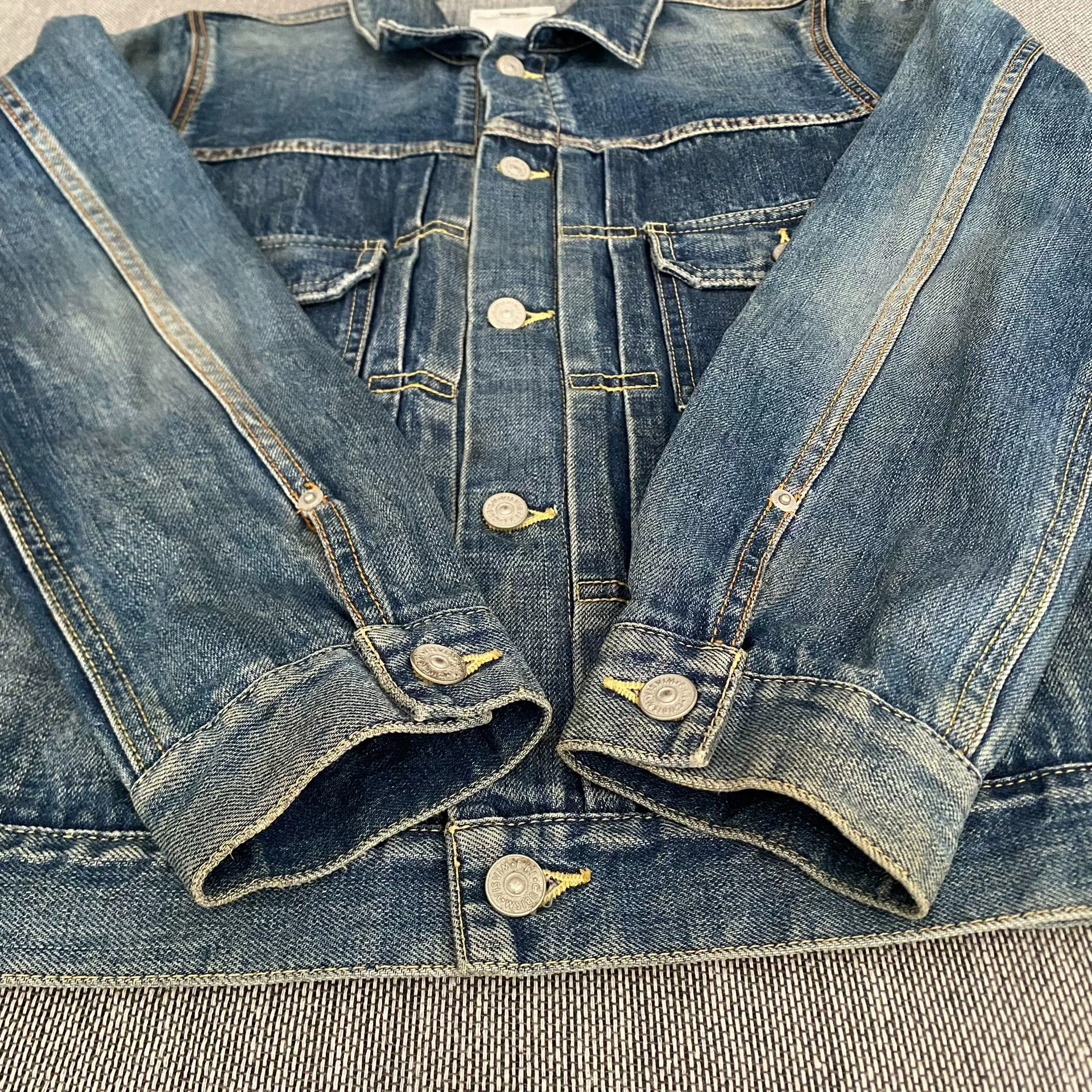 Visvim 101 Type 2 Denim Jacket — label