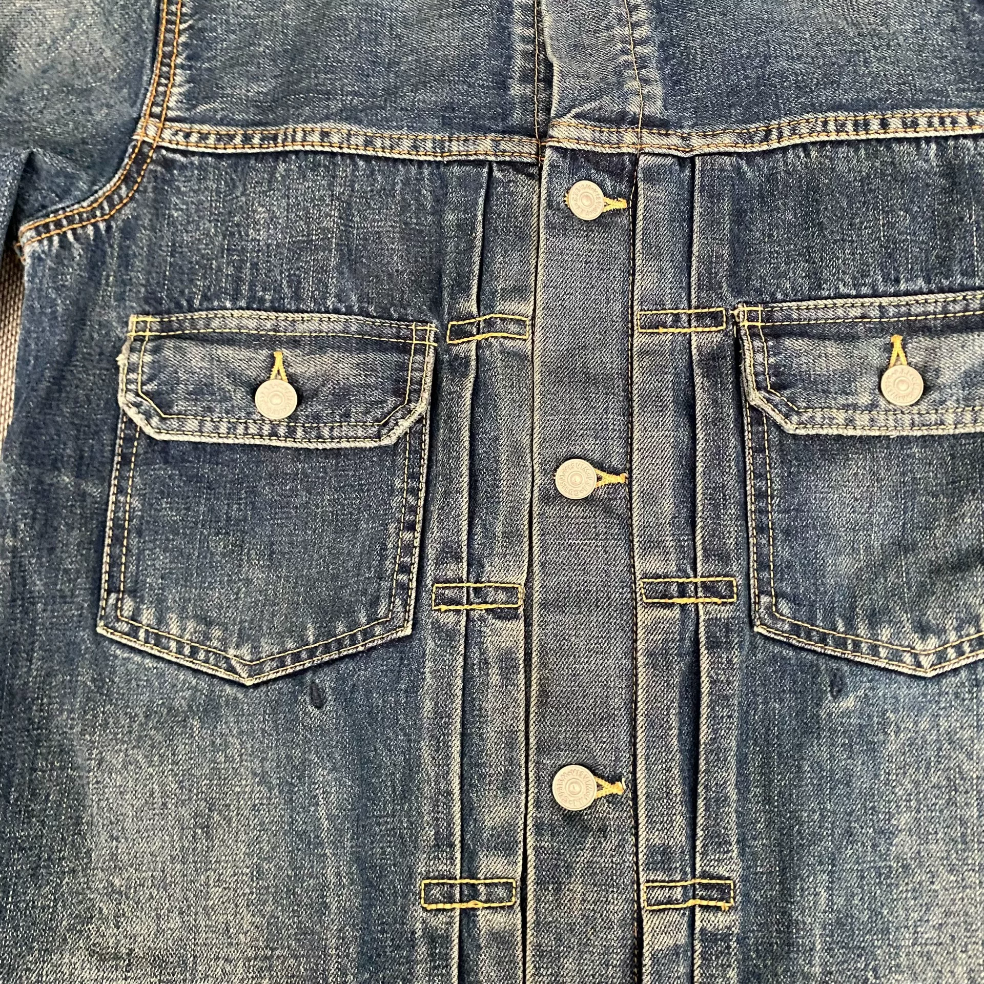 Visvim 101 Type 2 Denim Jacket — back