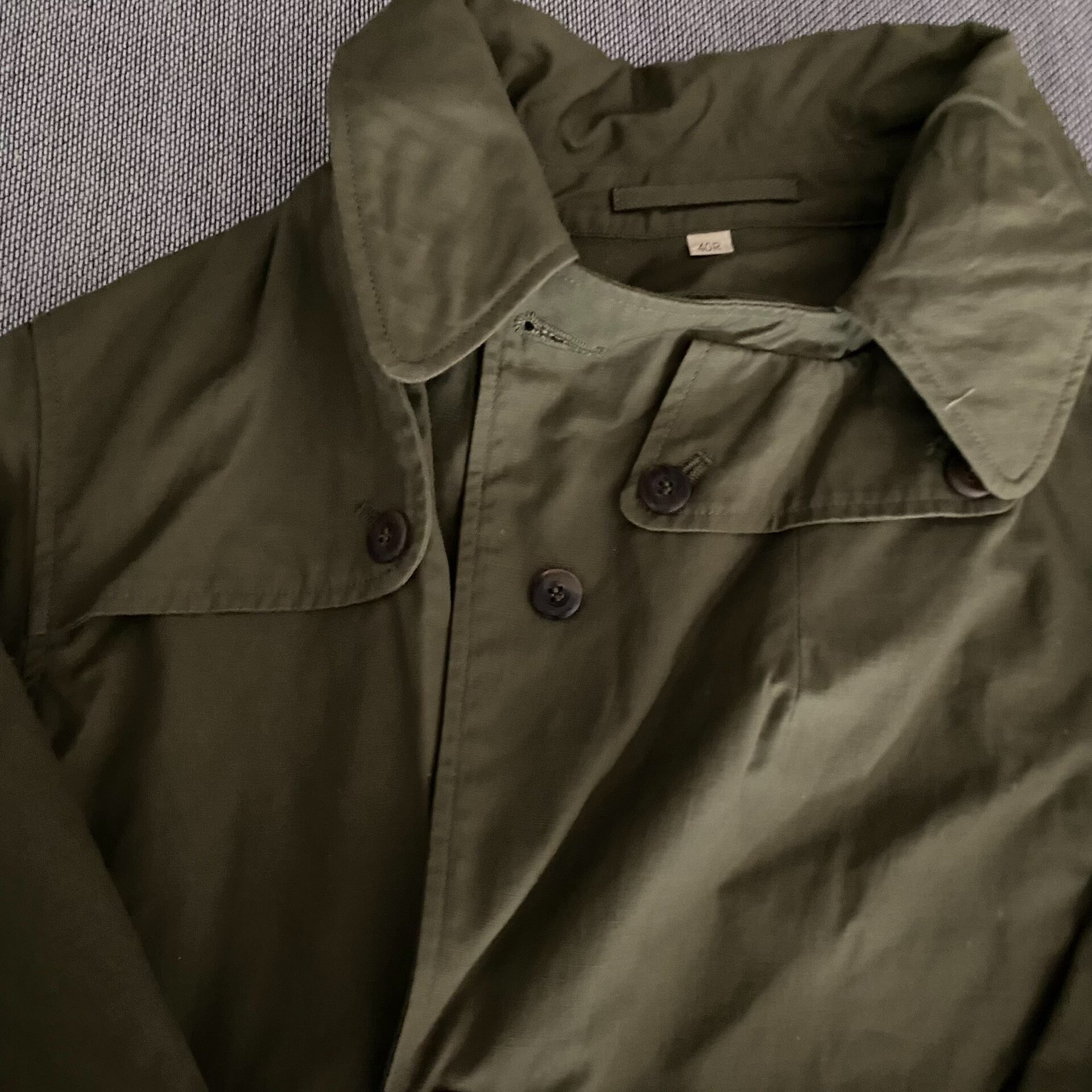 The Real Mccoys Mj20010 Trench Coat — back