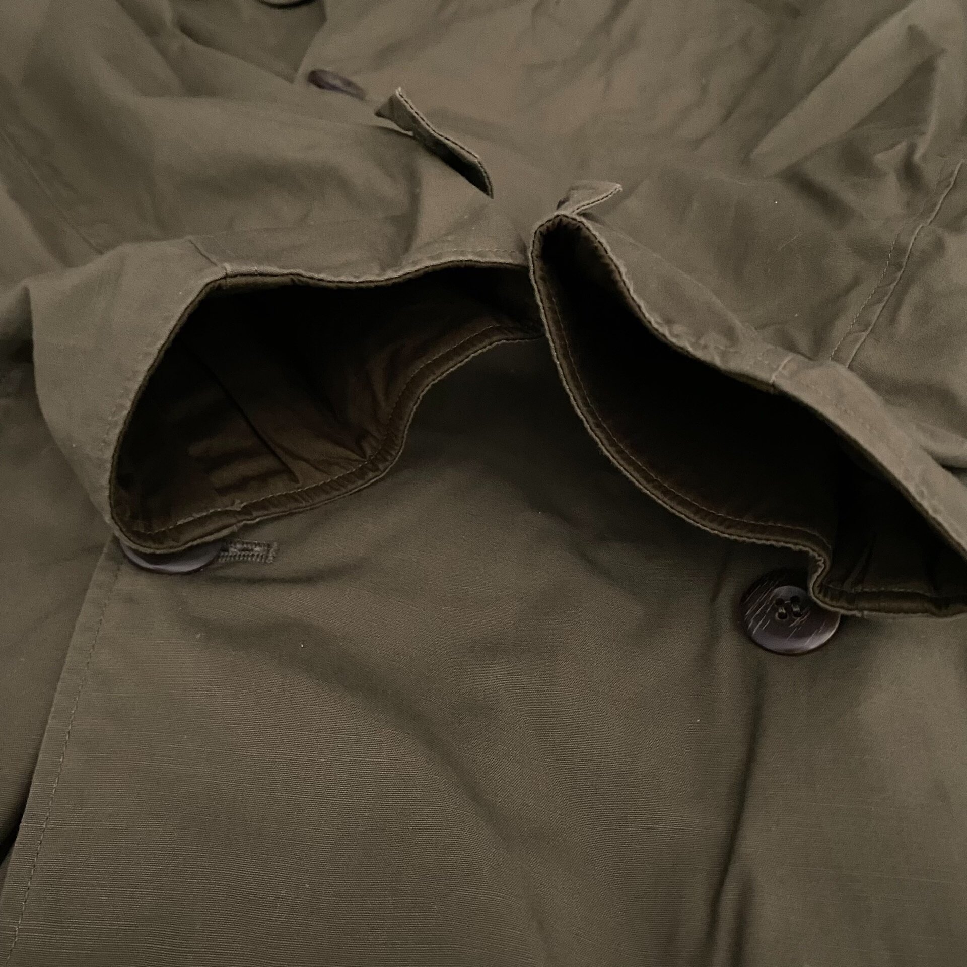 The Real Mccoys Mj20010 Trench Coat — label