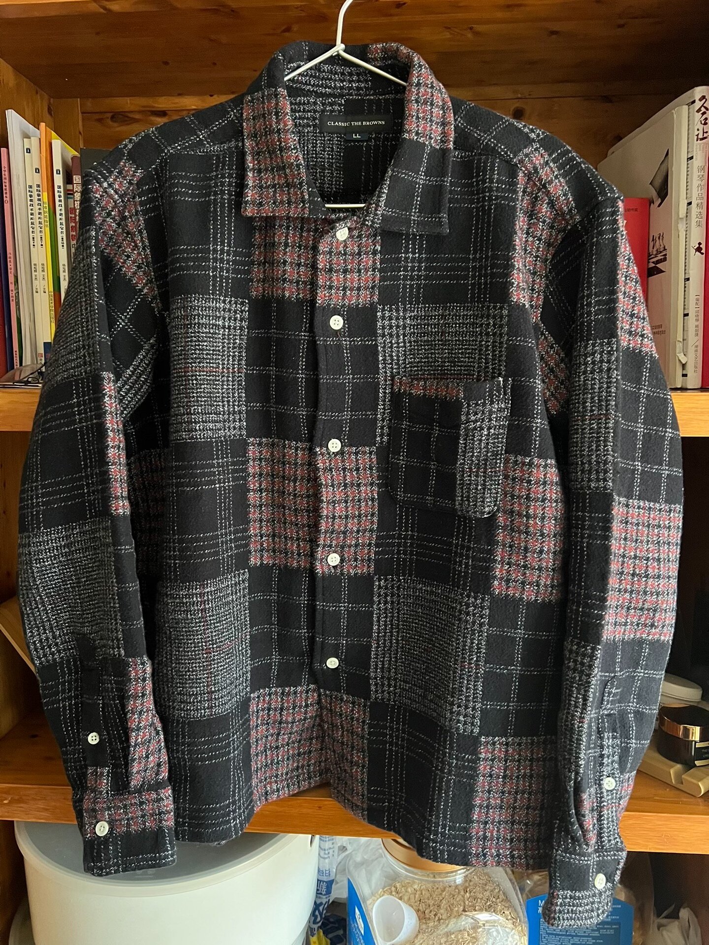 The Browns Plaid Shirt Jacket