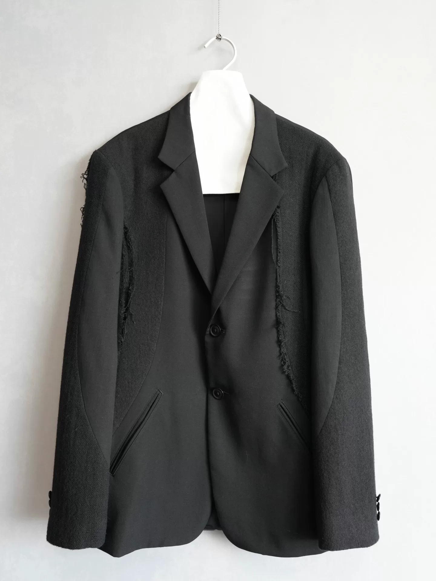 Yohji Yamamoto 15AW Knit Panel Jacket
