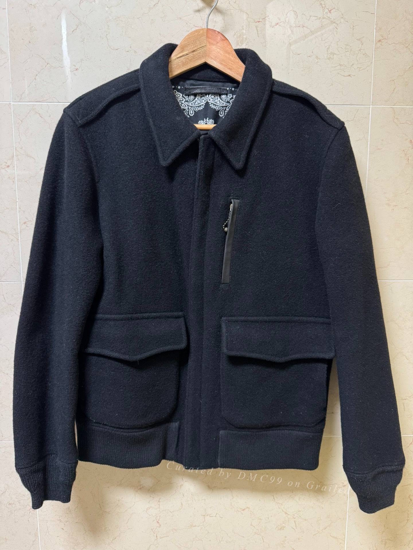 Head Porter Plus A2 Wool Coat