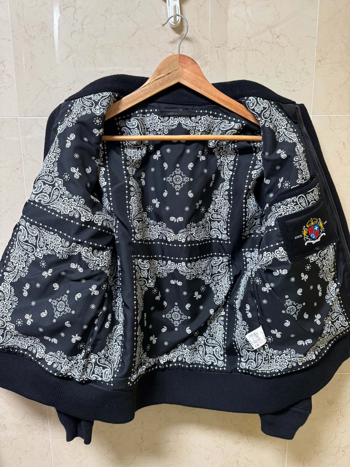 Head Porter Plus A2 Wool Coat — detail