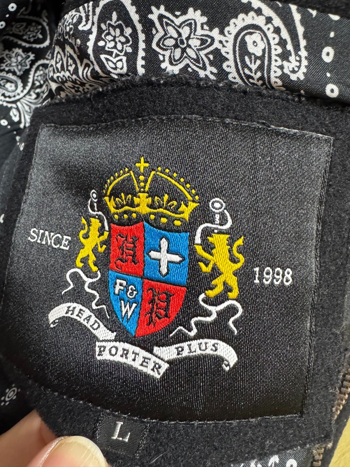 Head Porter Plus A2 Wool Coat — back