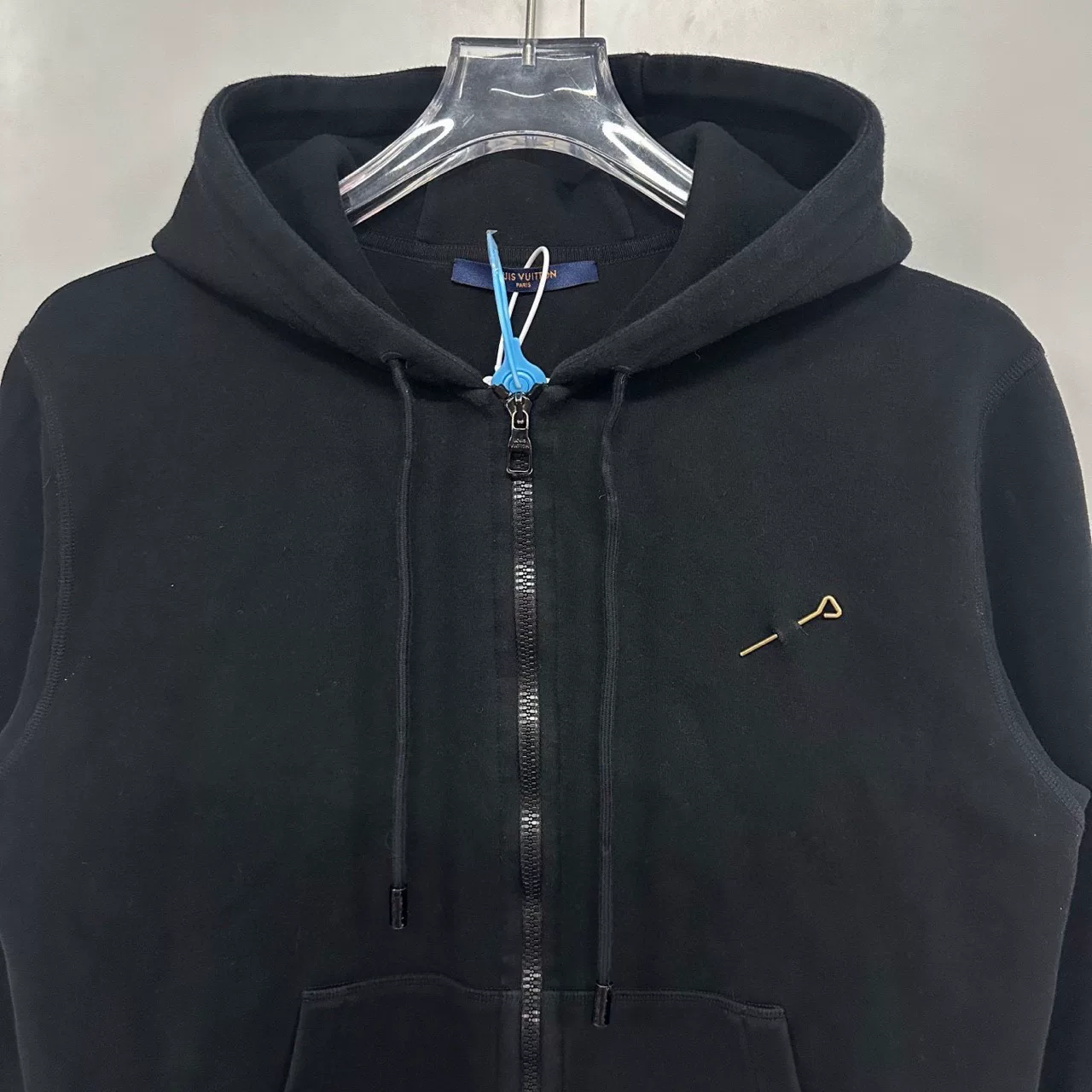 Louis Vuitton Paperclip Hooded Jacket — front