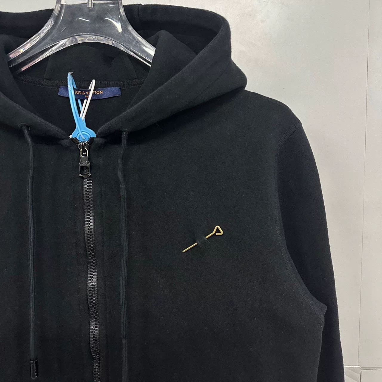 Louis Vuitton Paperclip Hooded Jacket — detail