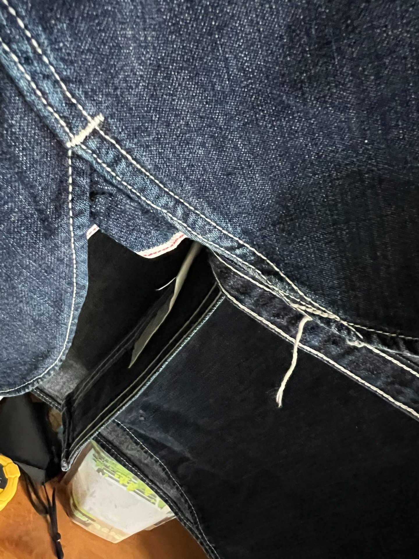 Freewheelers Denim Work Shirt — back