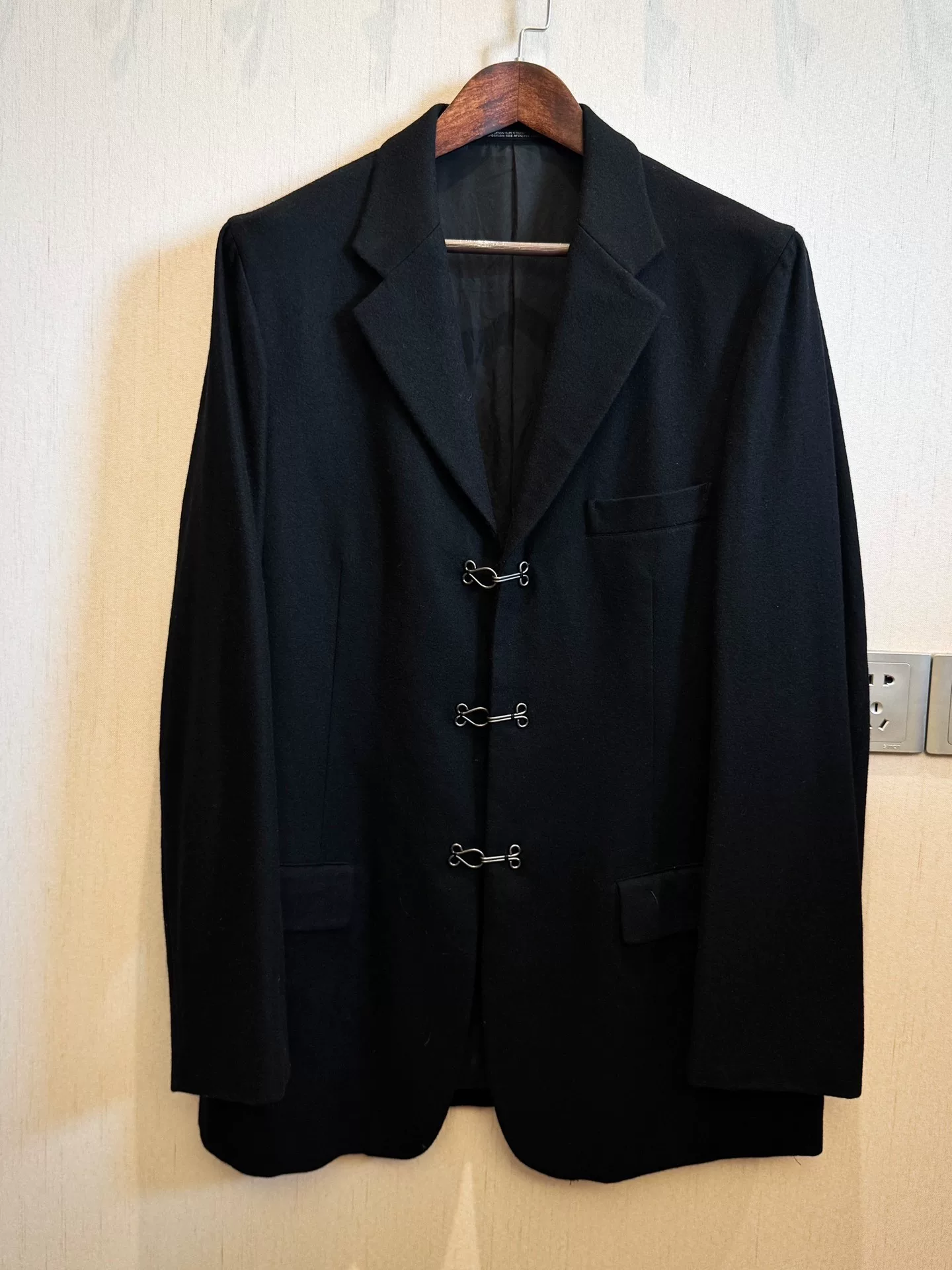 Yohji Yamamoto 99aw Metal Buckle Suit