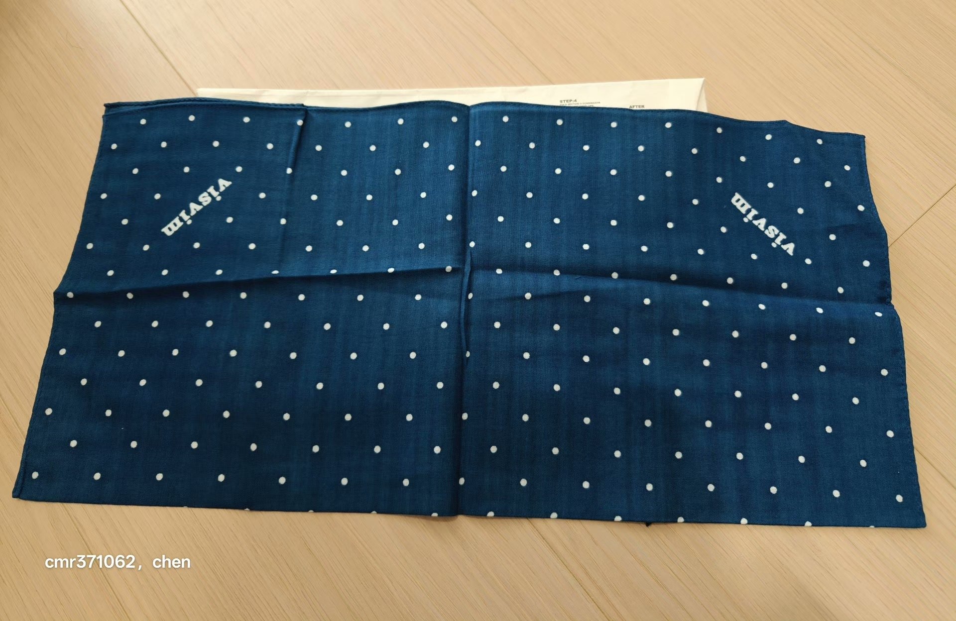 visvim Bandana Dots Scarf — back