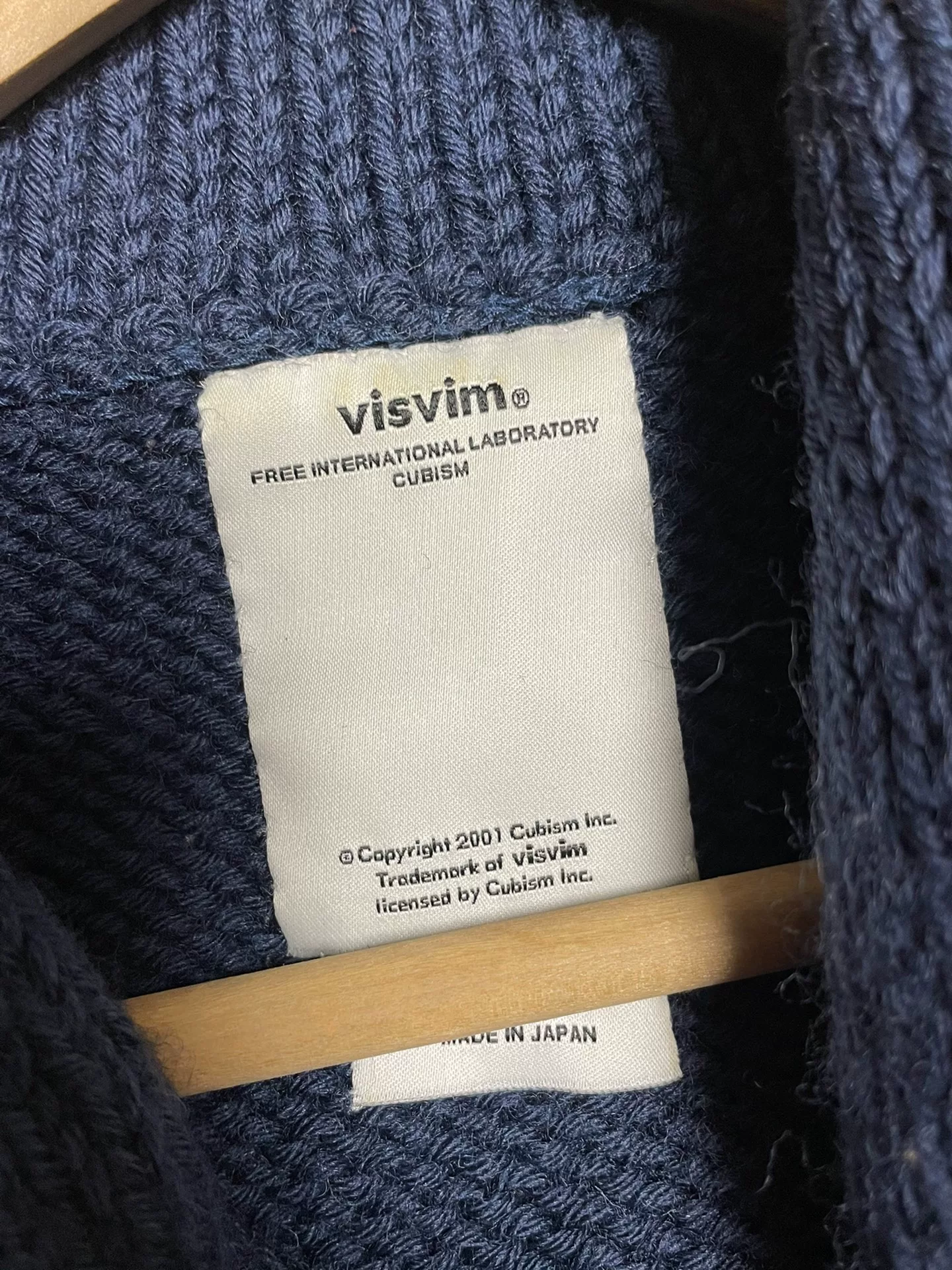 Visvim Sturgis Sweater — detail
