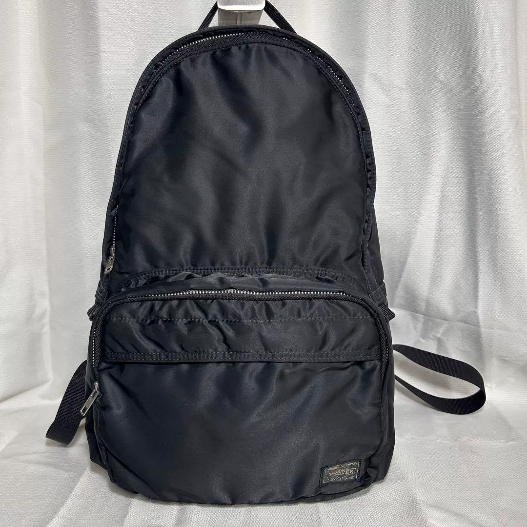 Porter Tanker Black Backpack