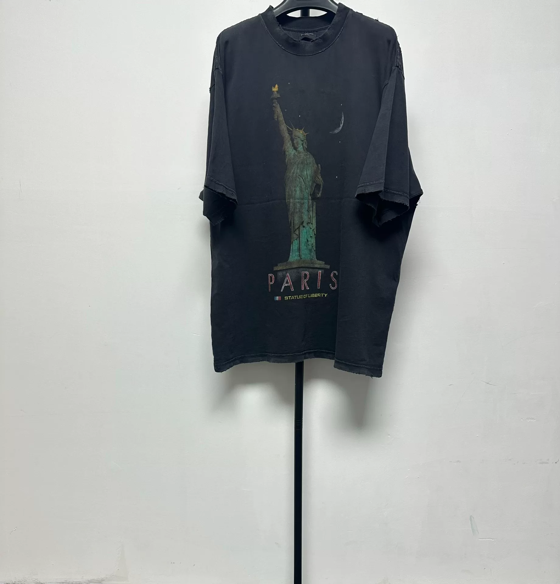 Balenciaga Statue of Liberty Paris Oversized T-shirt