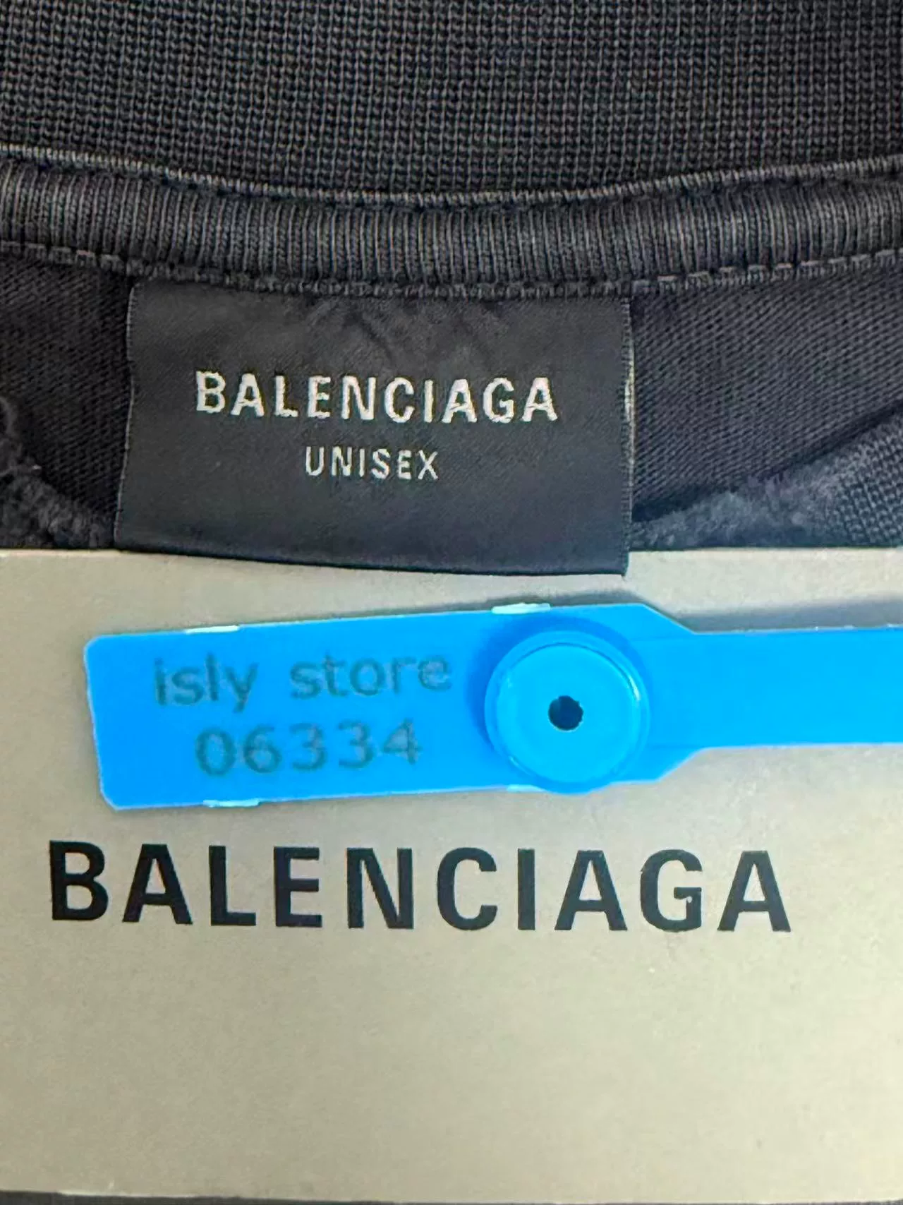 Balenciaga Statue of Liberty Paris Oversized T-shirt — back
