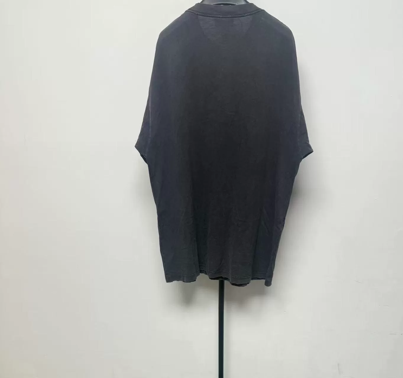Balenciaga Loose Round Neck Printed T-shirt — front
