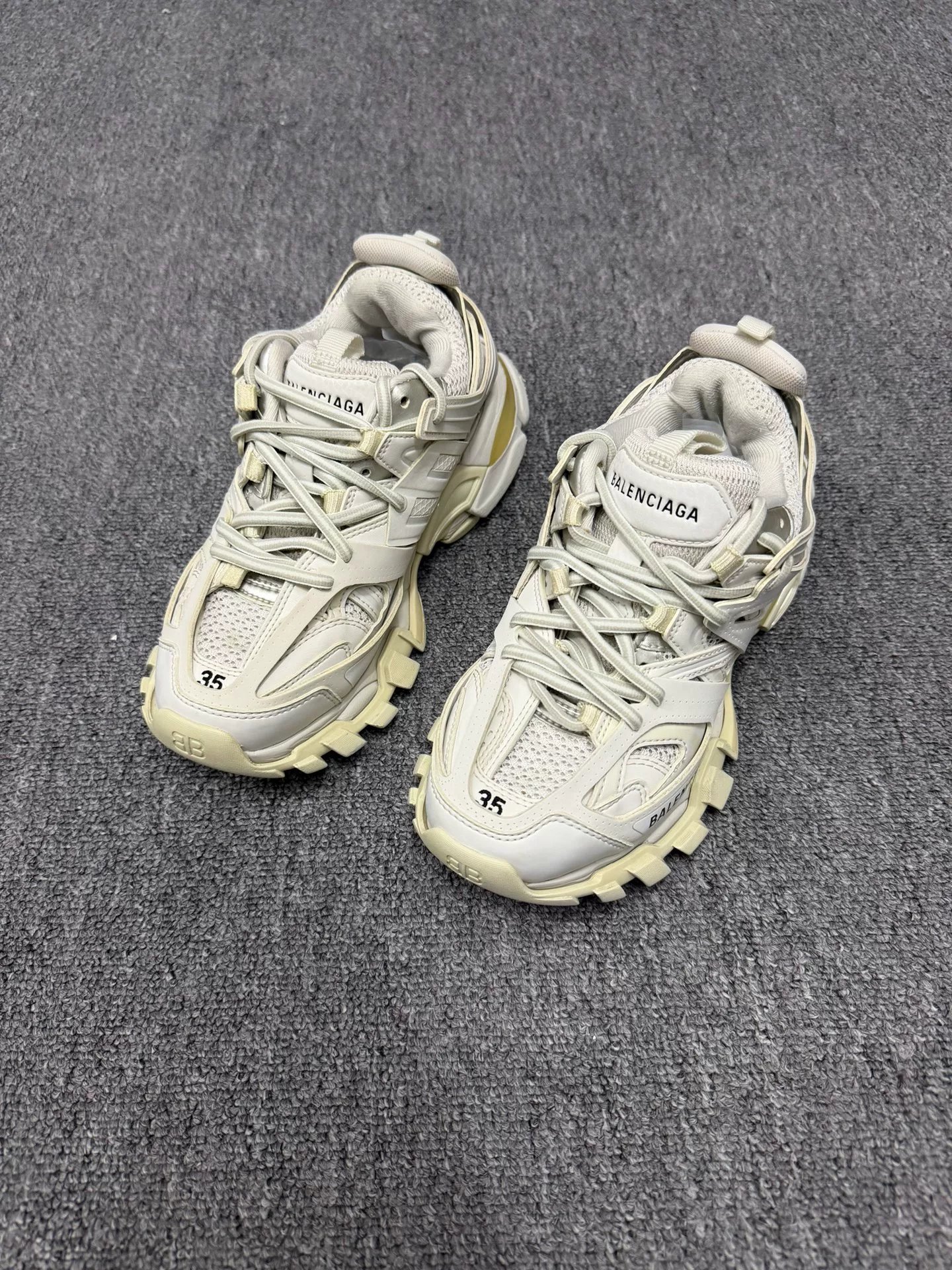 Balenciaga Track White Dad Shoes