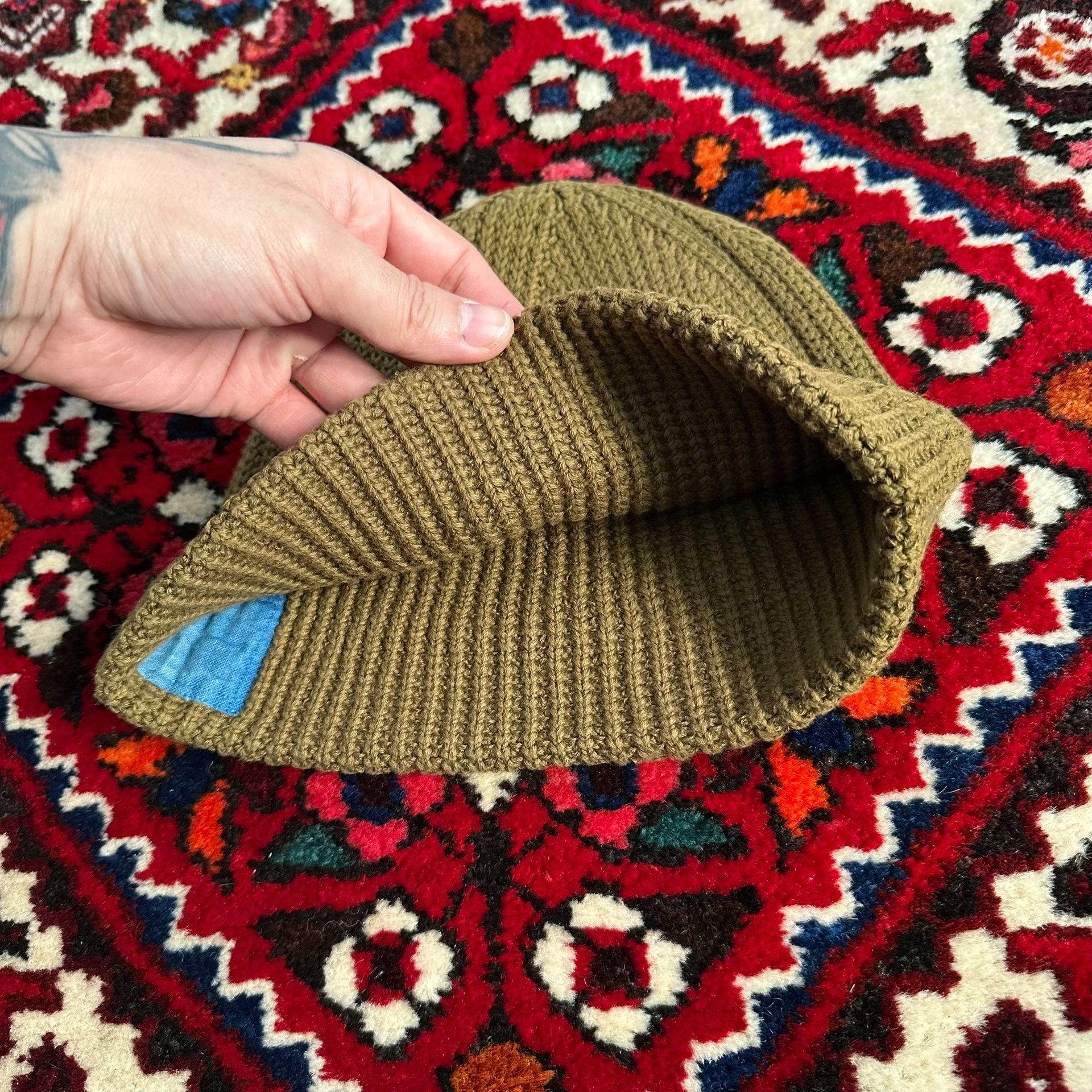 VISVIM 14aw ICT Knit Beanie — back
