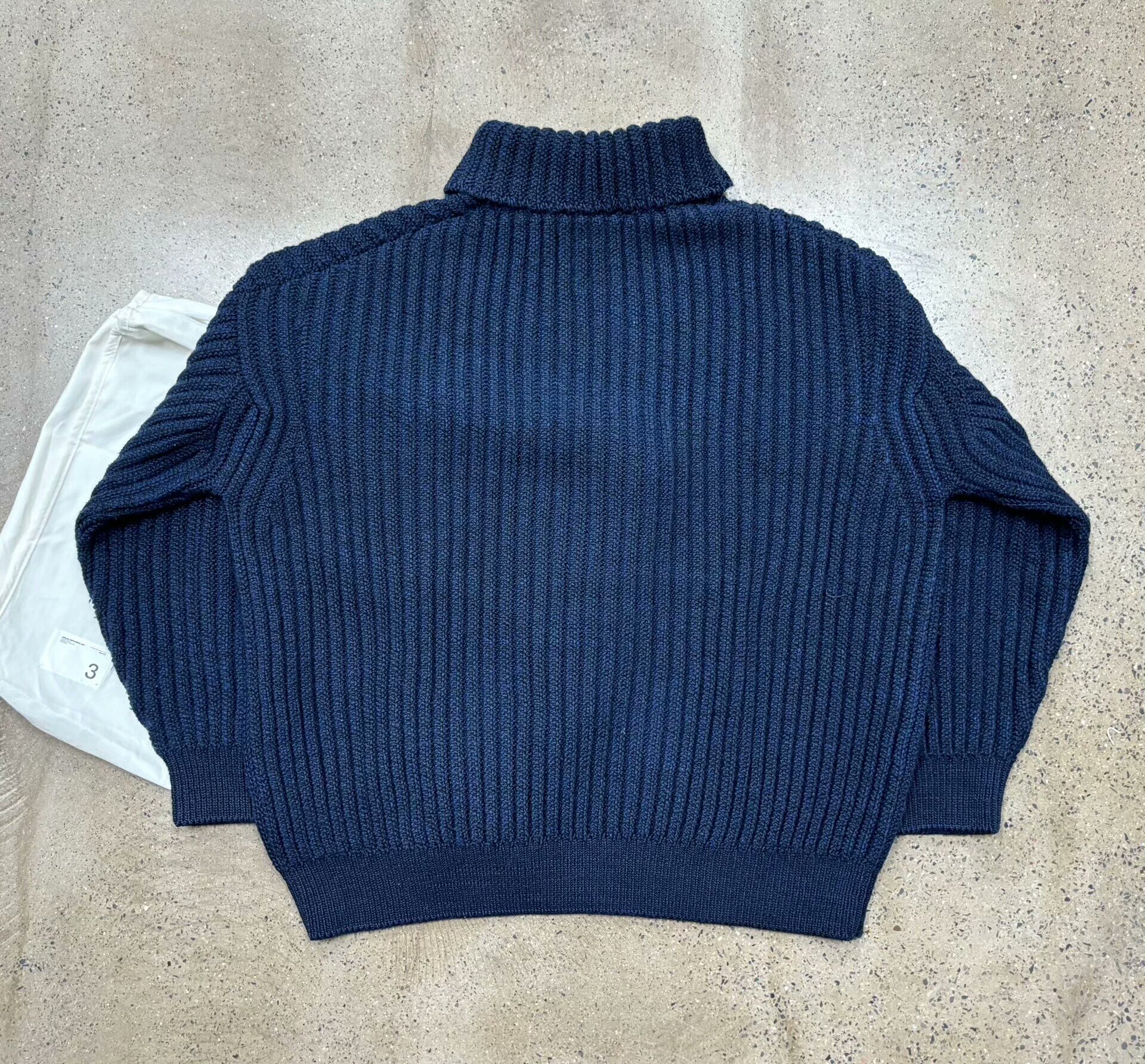 Visvim 21aw Amplus Turtleneck Knit — label