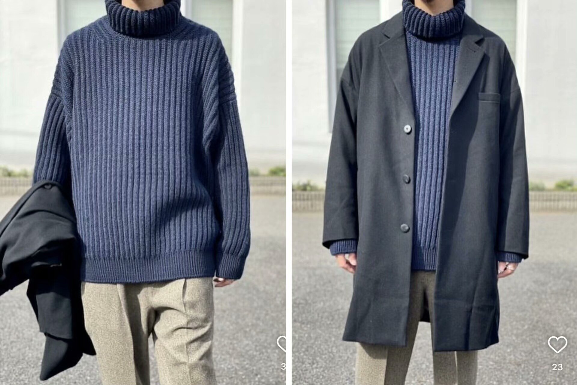 Visvim 21aw Amplus Turtleneck Knit — front