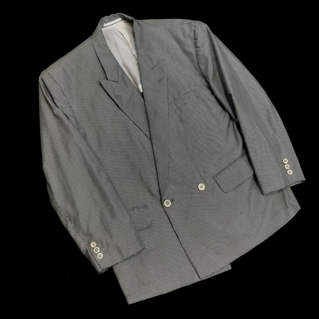 Comme des Garçons 1986 SS Homme Plus Tweed Jacket — back