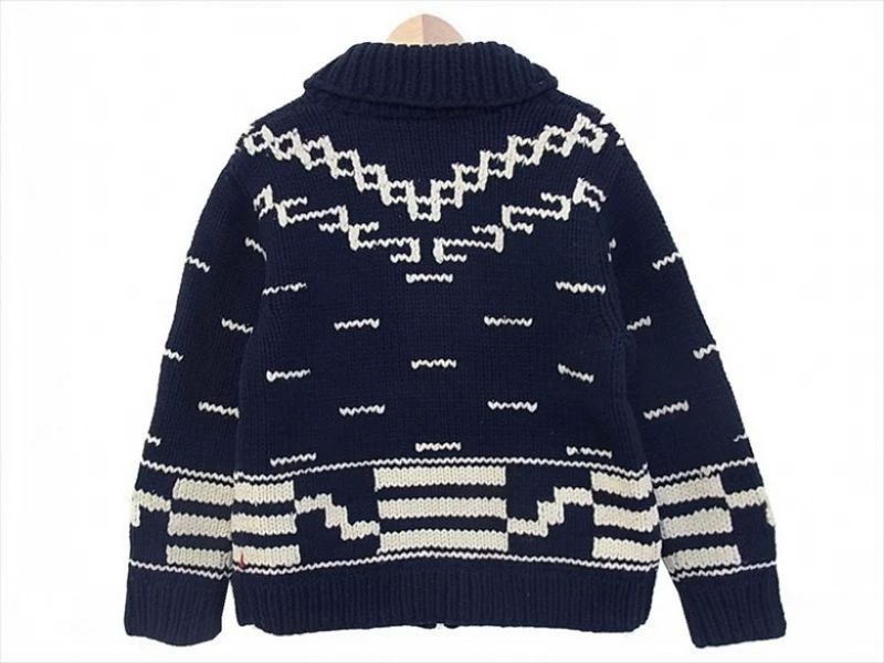WTAPS Cowichan Wool Sweater 14AW — front