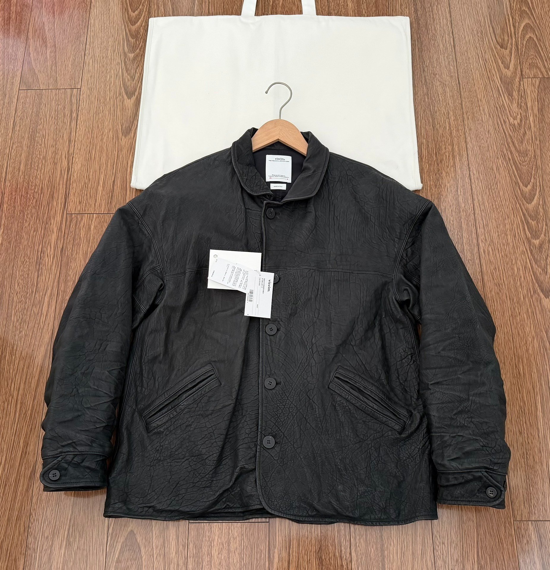 VISVIM 26SS ETON JKT Horsehide — back